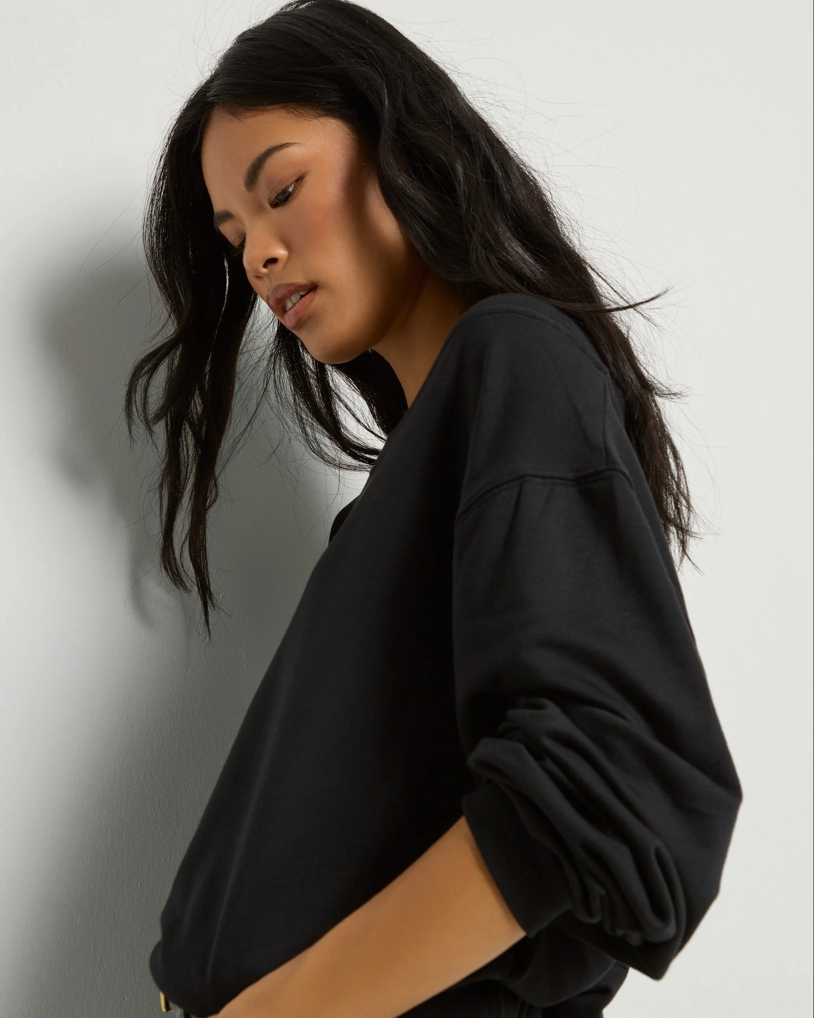 Brooksville One Shoulder Sweatshirt - Image 25