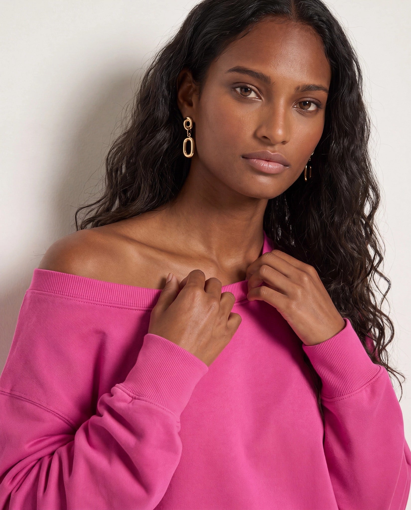 Brooksville One Shoulder Sweatshirt - Image 37