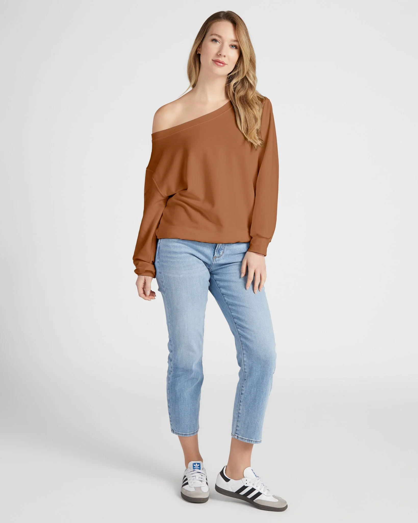 Brooksville One Shoulder Sweatshirt - Image 65