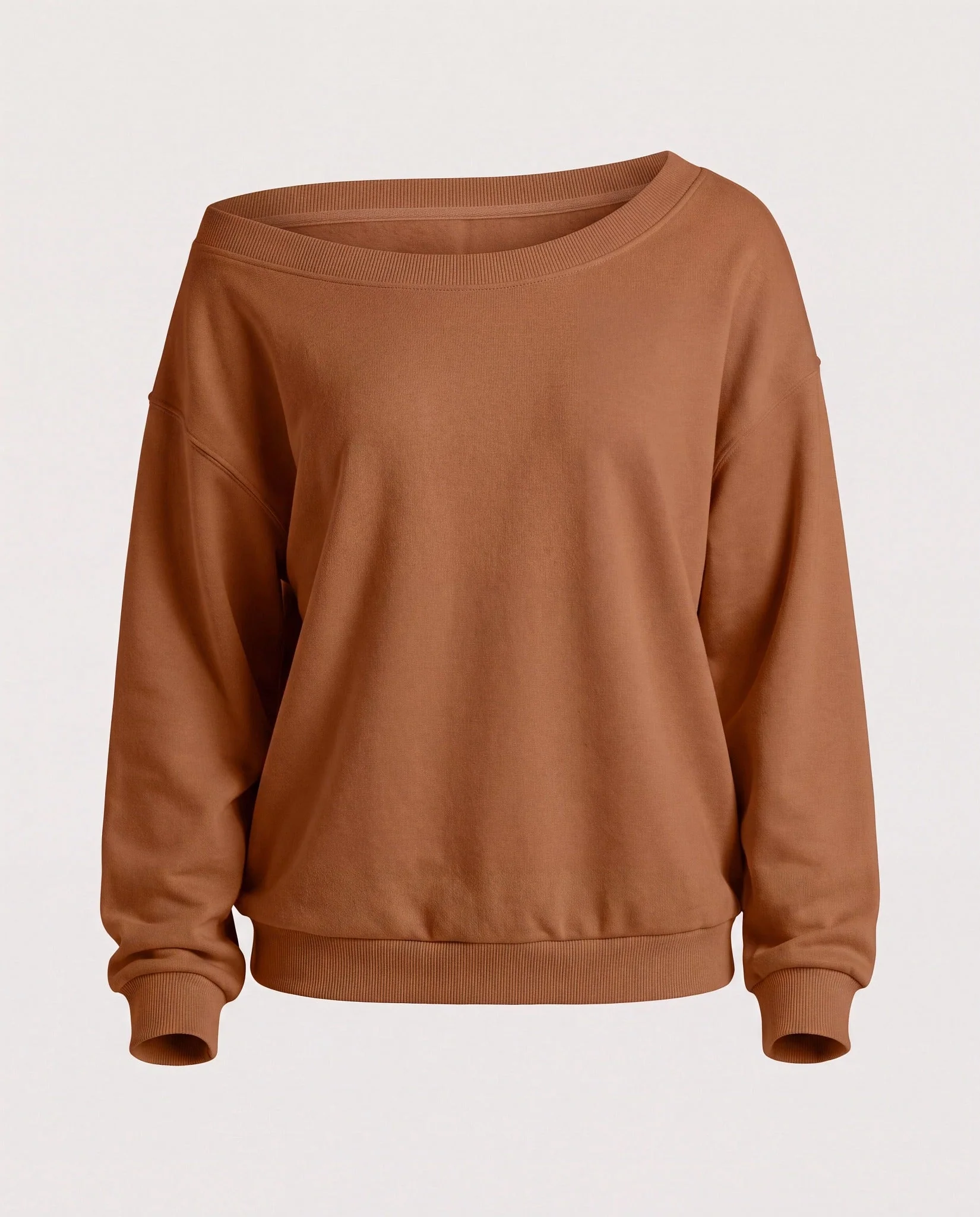 Brooksville One Shoulder Sweatshirt - Image 90