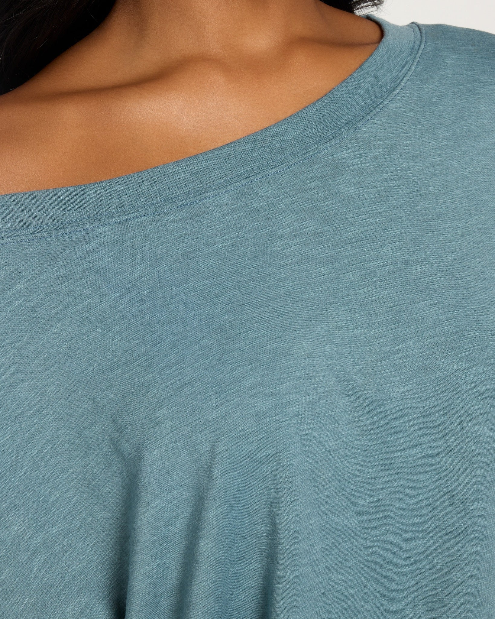 Brooksville Slub Off the Shoulder Top - Image 7
