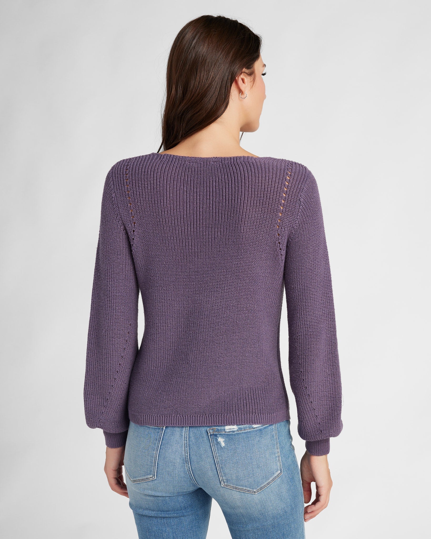 Coastal Balloon Sleeve Sweater - Image 6
