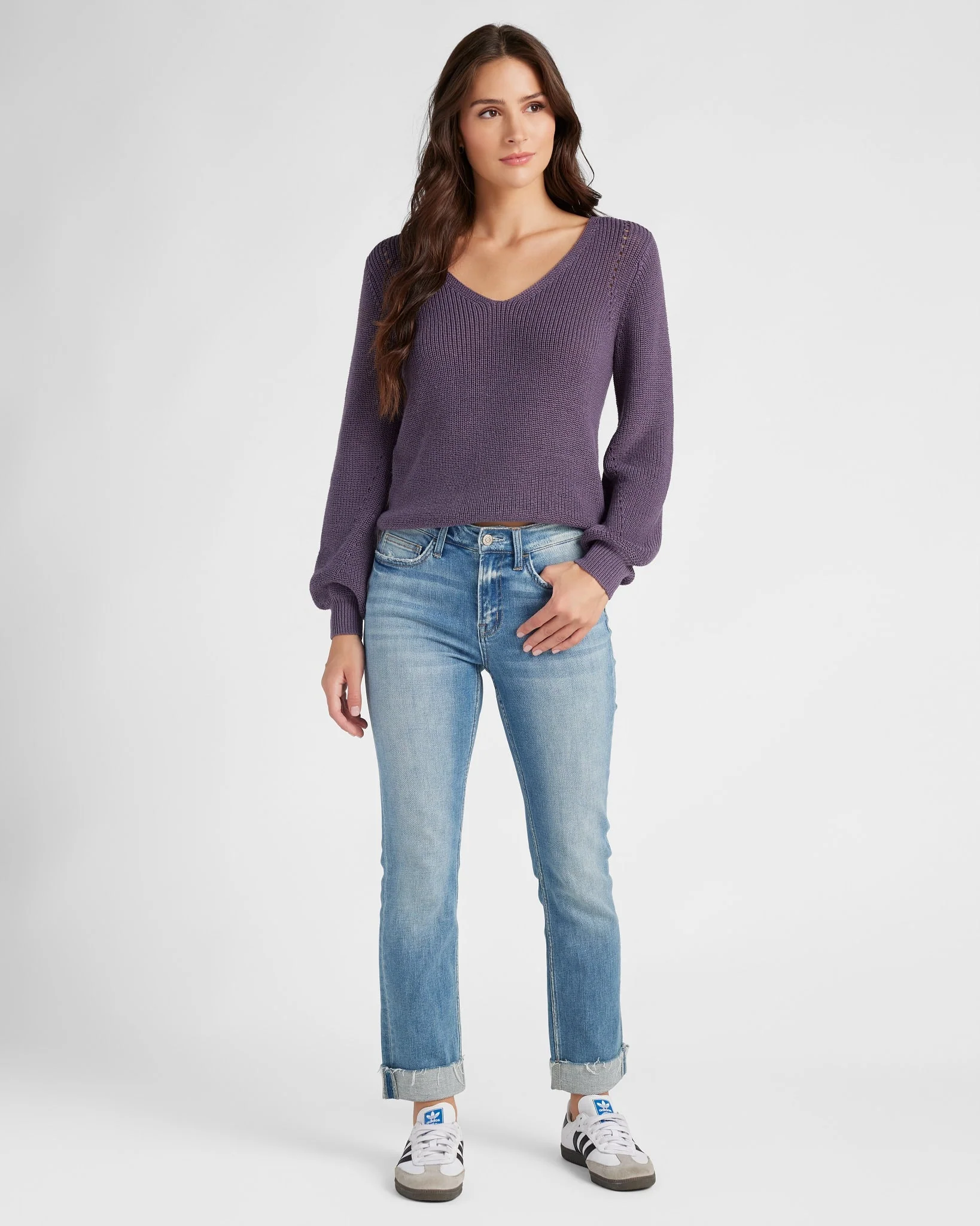 Coastal Balloon Sleeve Sweater - Image 8