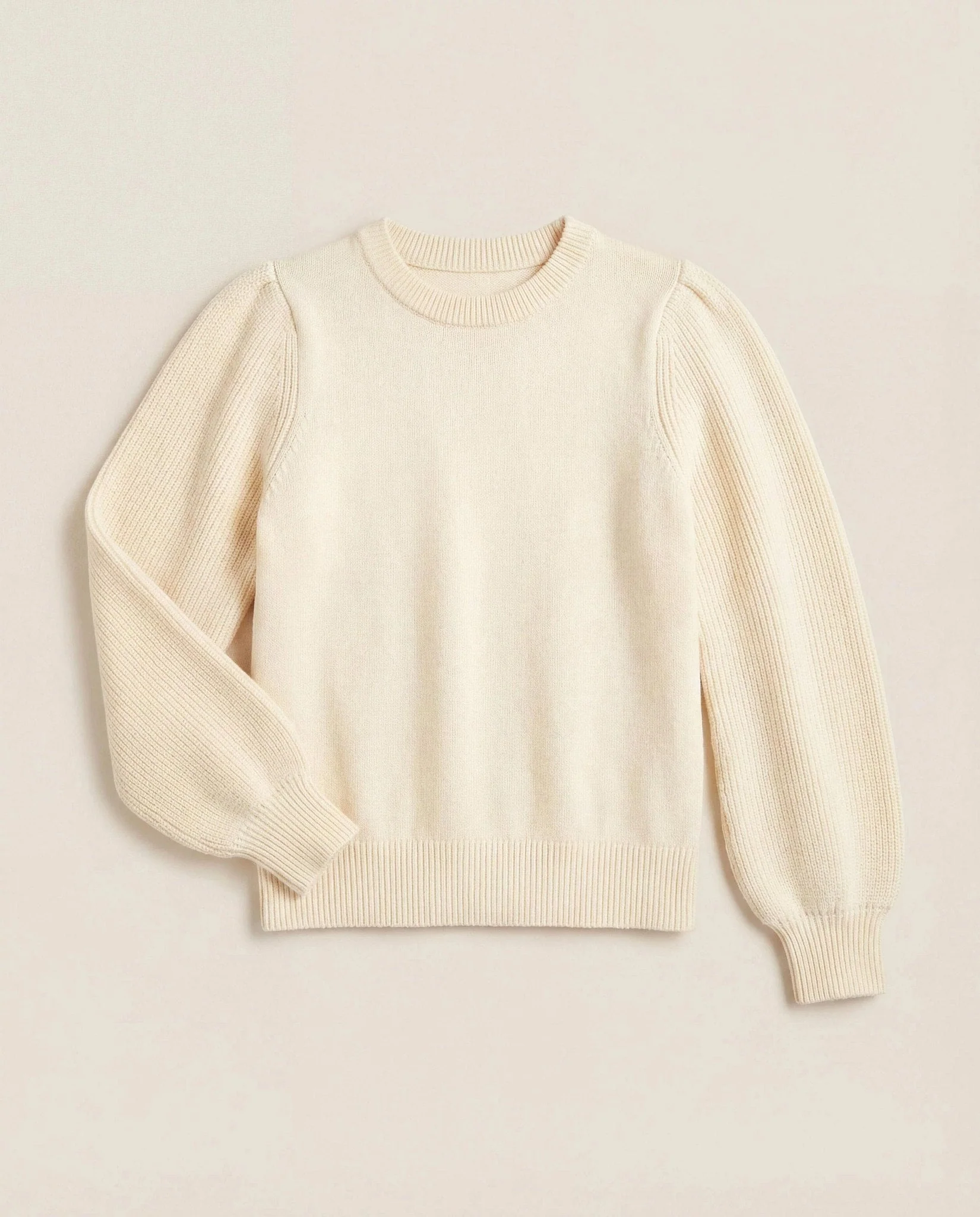 Pacific Puff Shoulder Crew Neck Sweater - Image 12