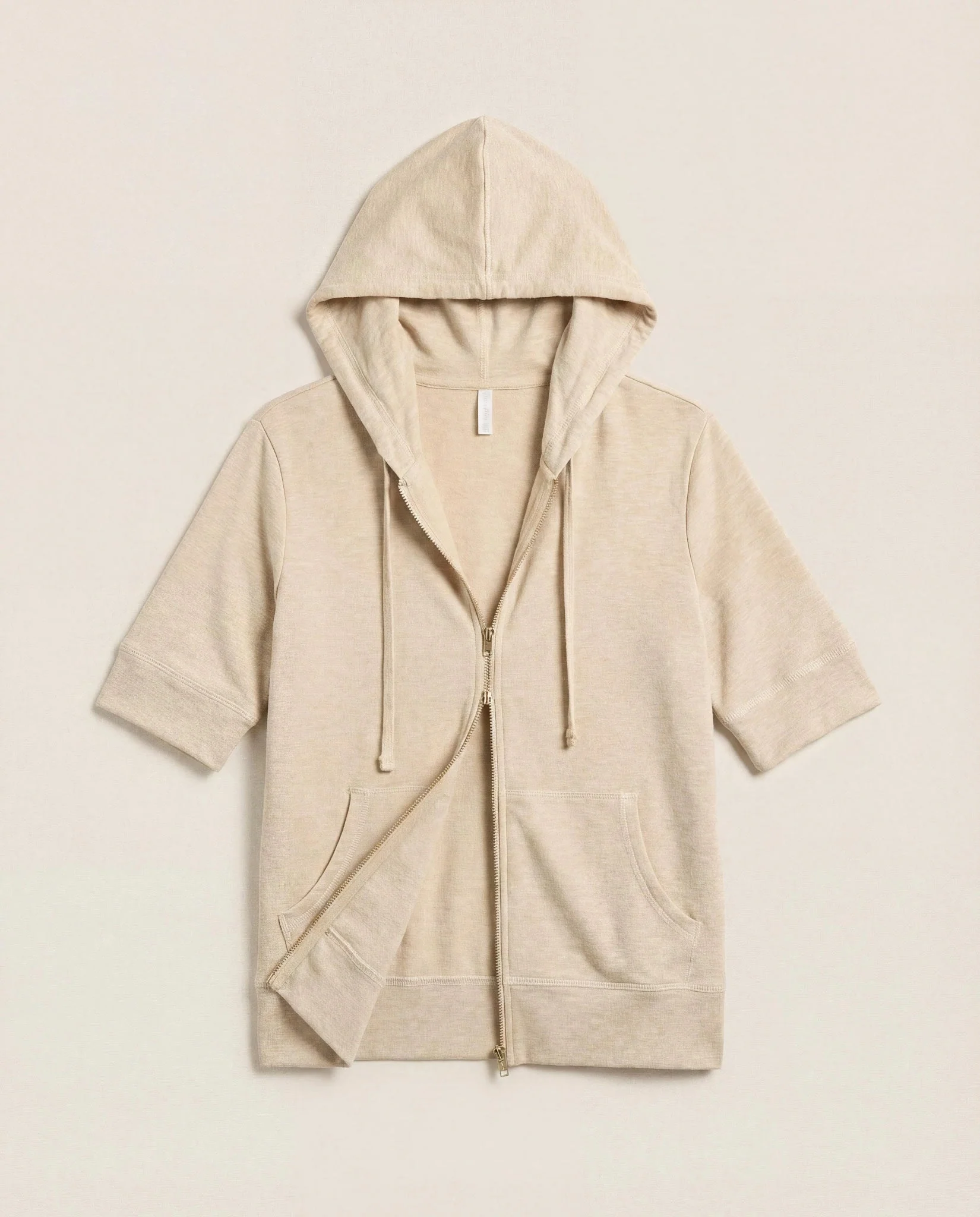 Short Sleeve Zip Hoodie - Image 26