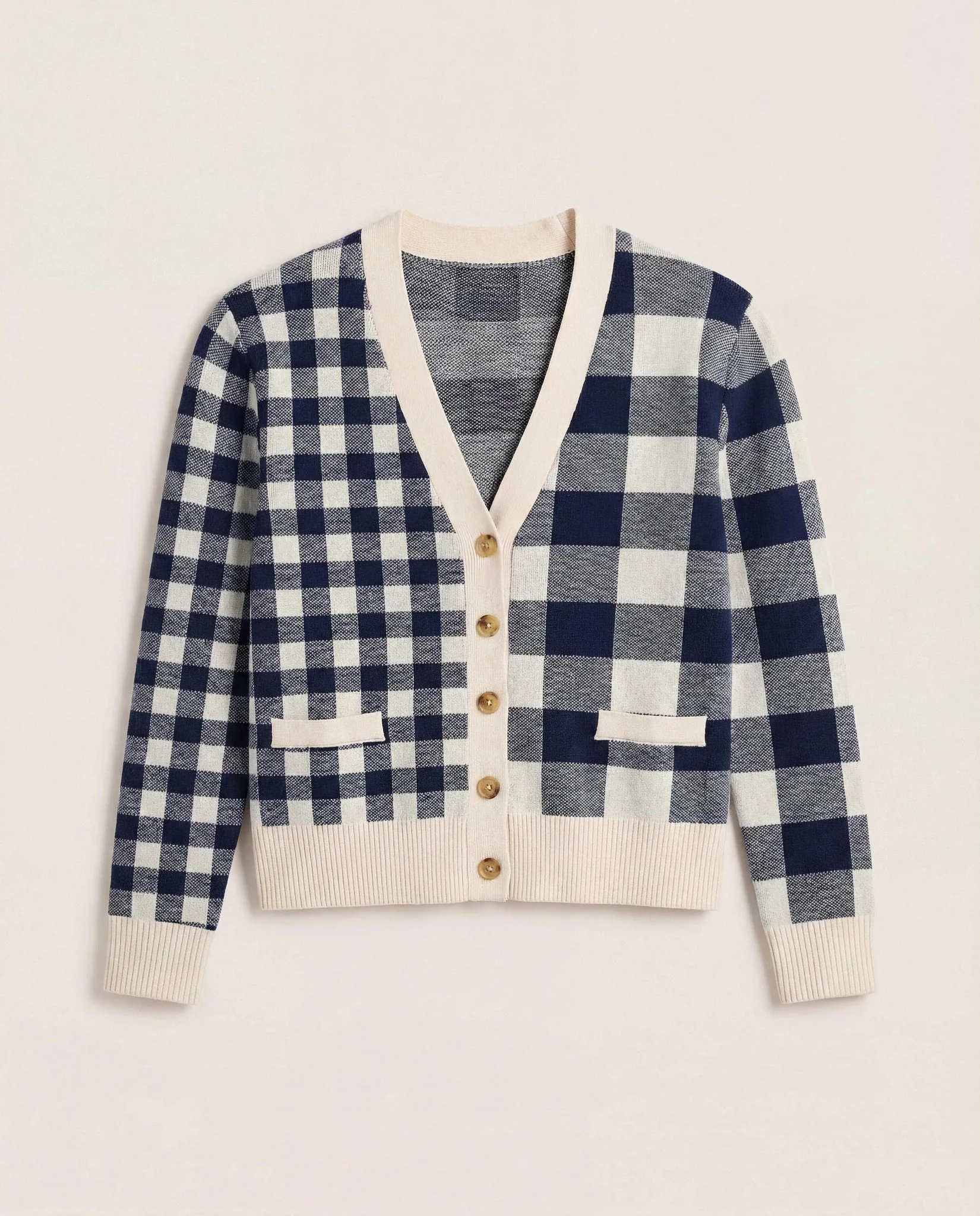 Alumni Double Plaid Cardigan - Image 5