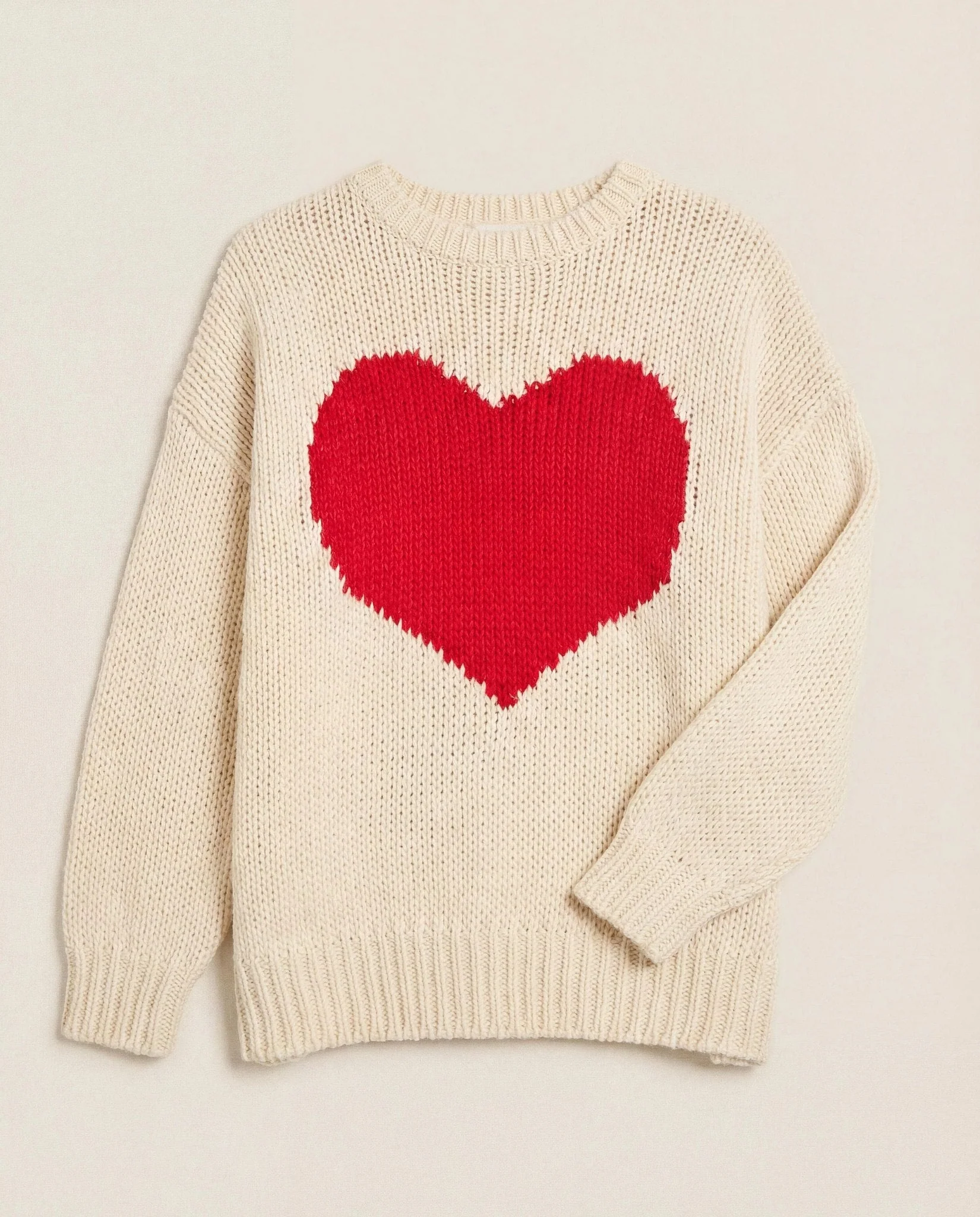 Amour Heart Crew Neck Sweater - Image 6