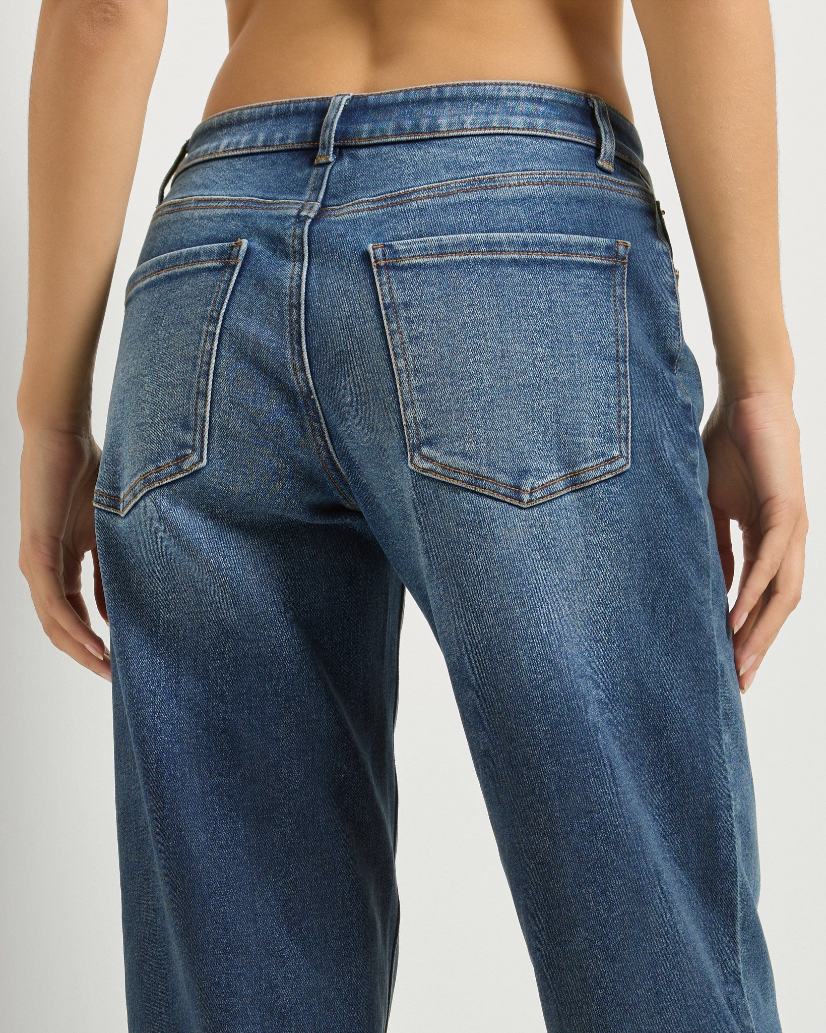 Avery Cropped Straight Jean - Image 4