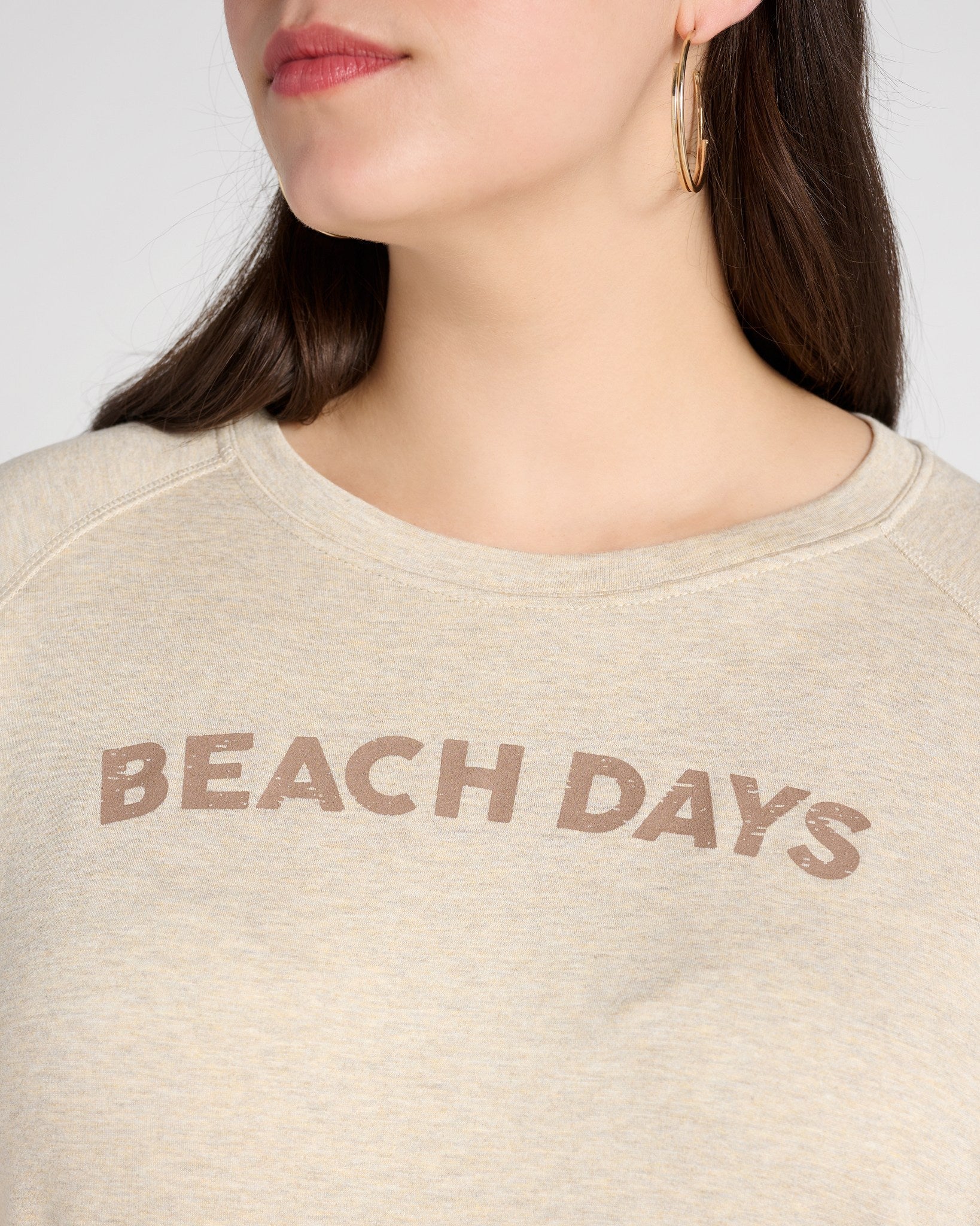 Plus Size "Beach Days" Graphic Sweatshirt - Image 3