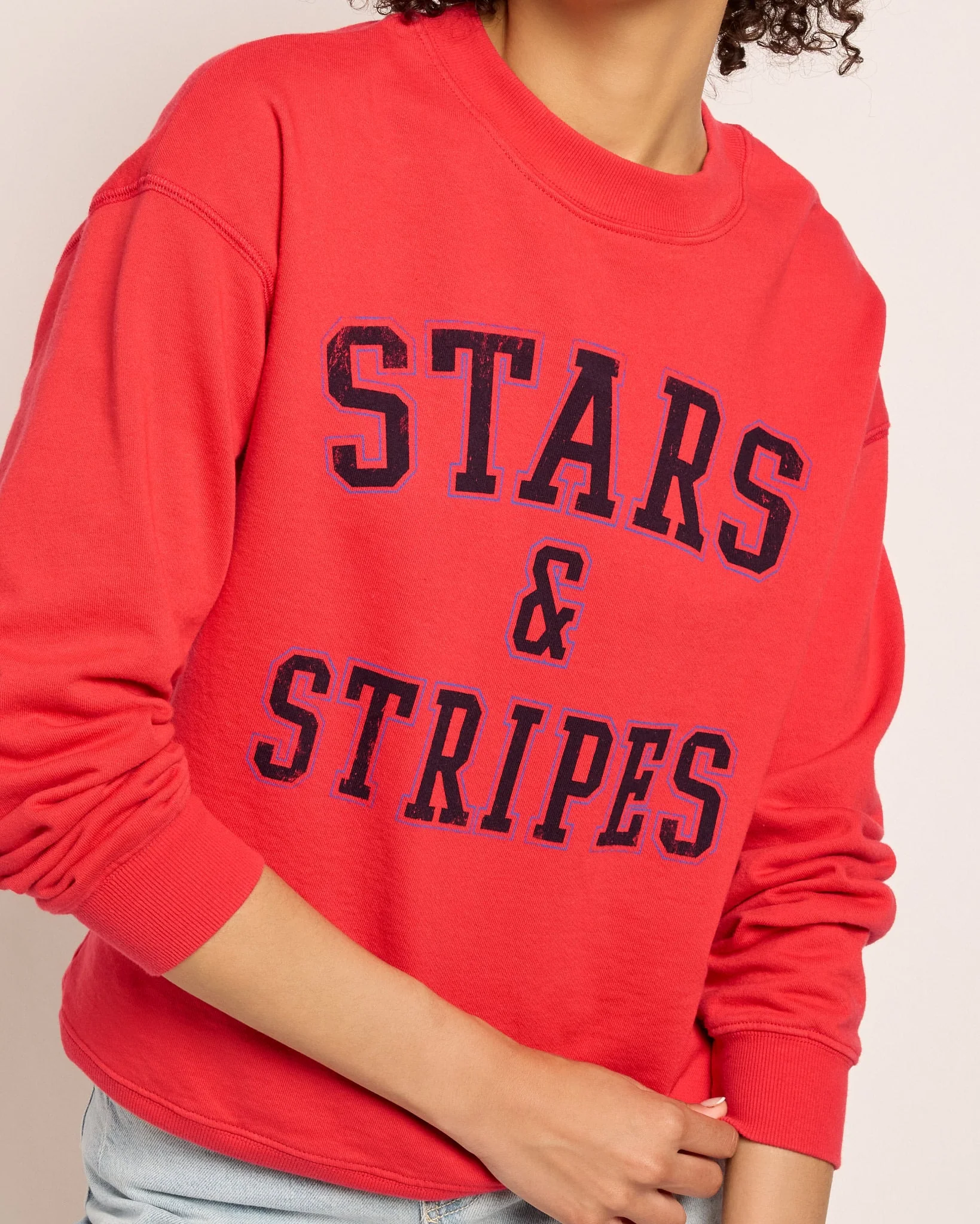 Blossom "Stars & Stripes" Graphic Sweatshirt - Image 3