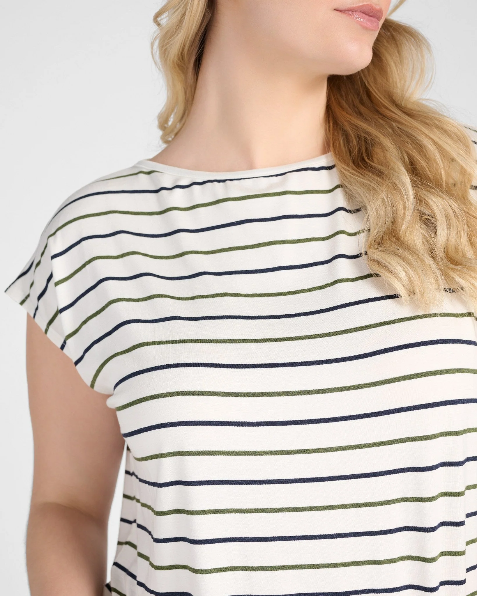 Plus Size Brentwood Striped Tee - Image 12