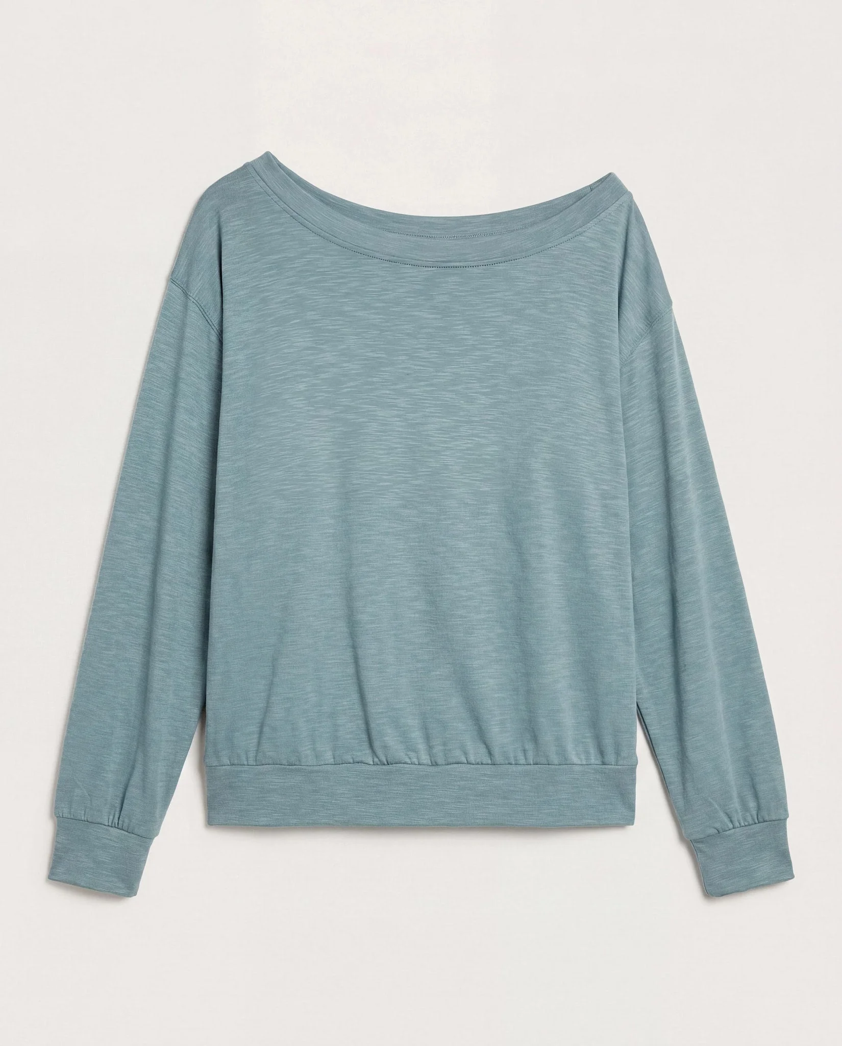 Plus Size Brooksville Slub Off The Shoulder Top - Image 5
