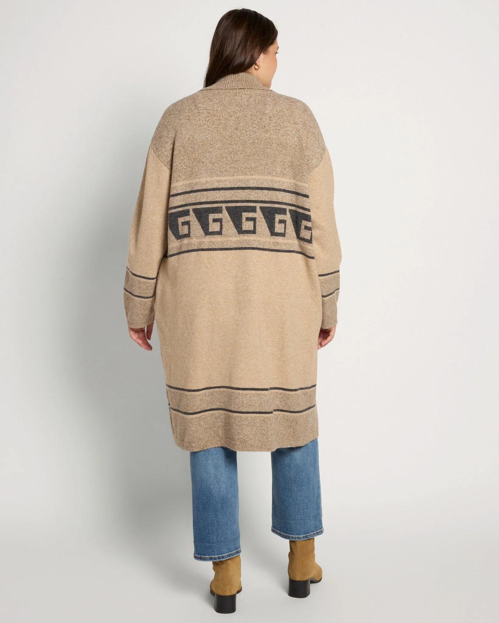 Plus Size Canyon Duster Cardigan - Image 2