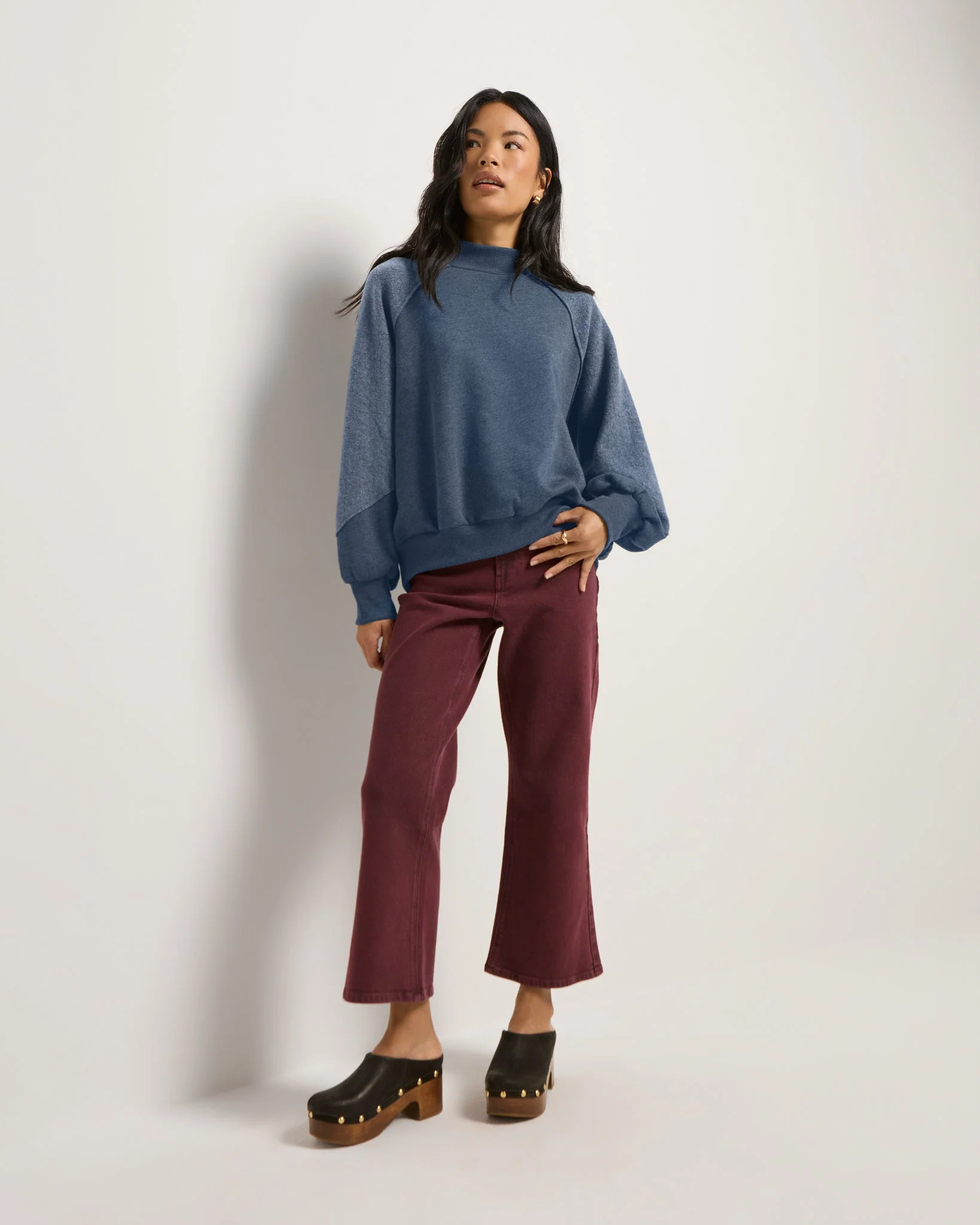 Coast Mock Neck Sweatshirt - Image 4