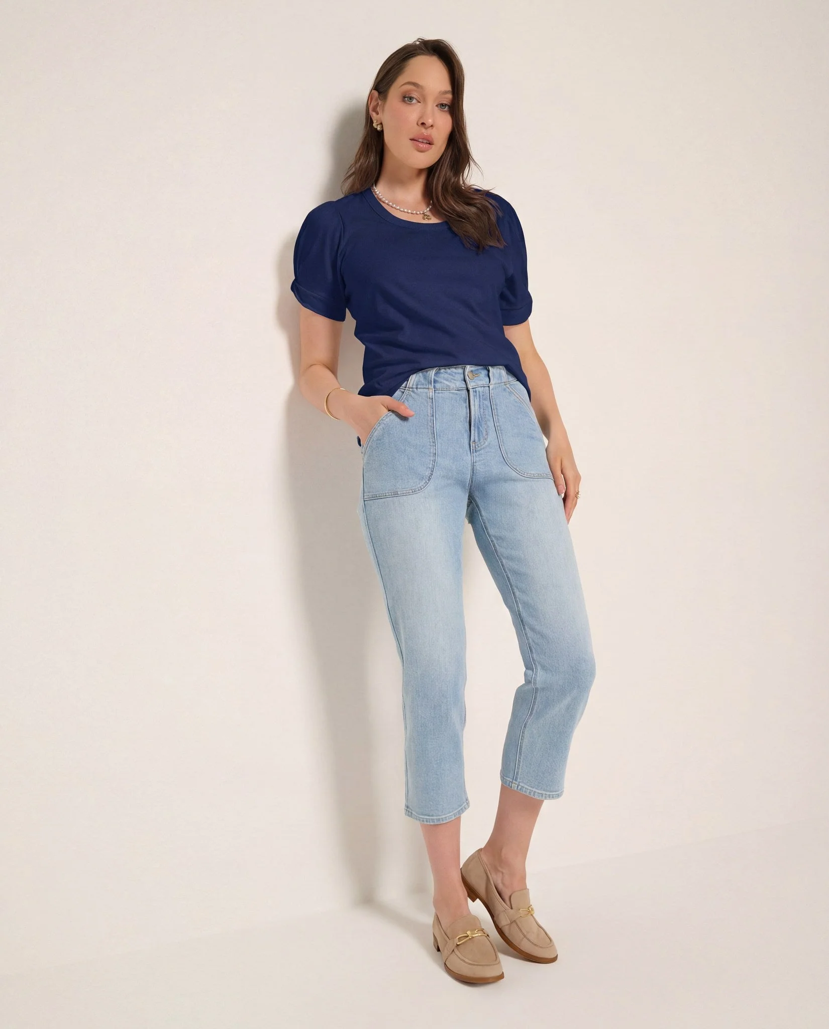 Destiny Twist Sleeve Tee - Image 9