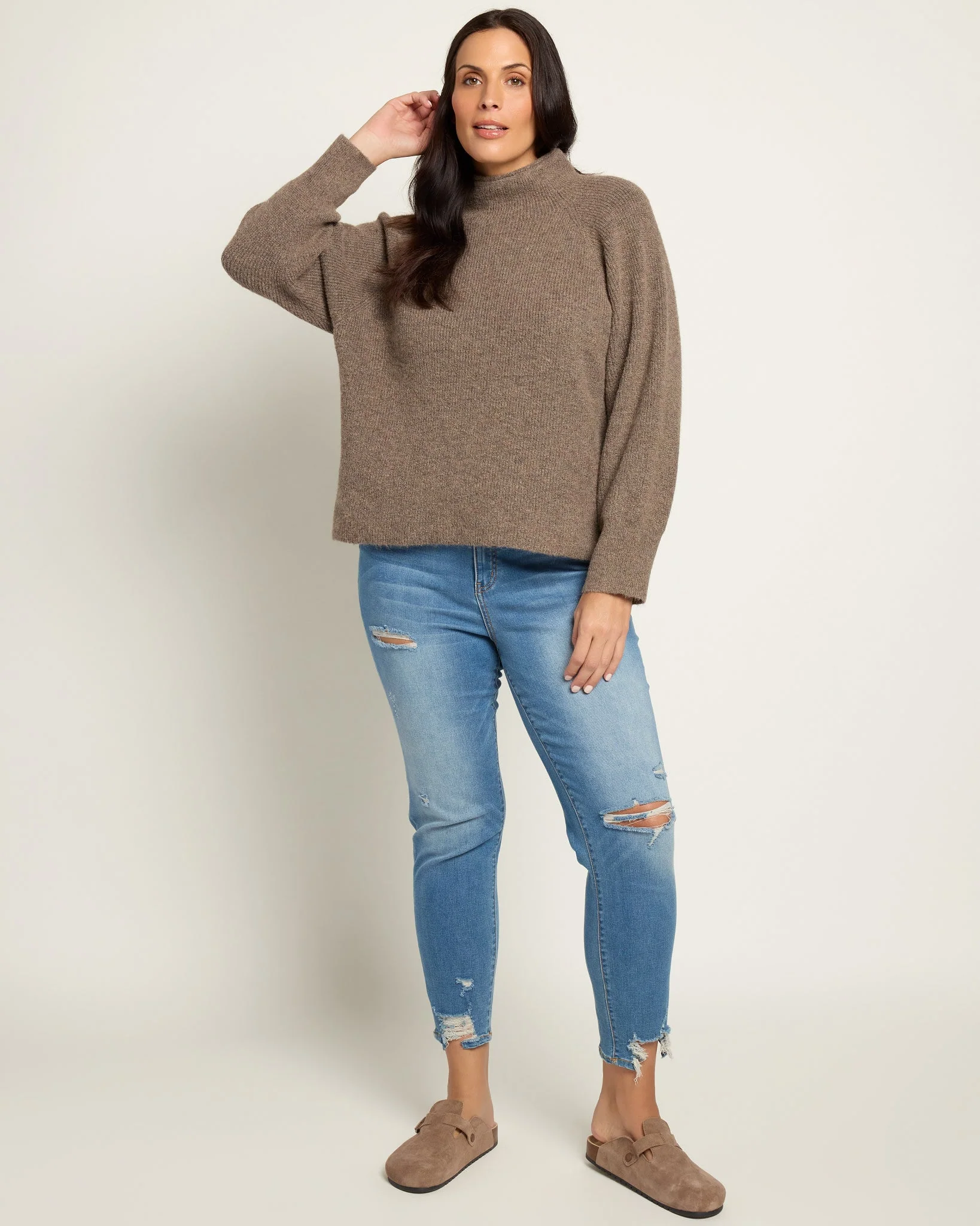 Plus Size Driftwood Sweater - Image 8