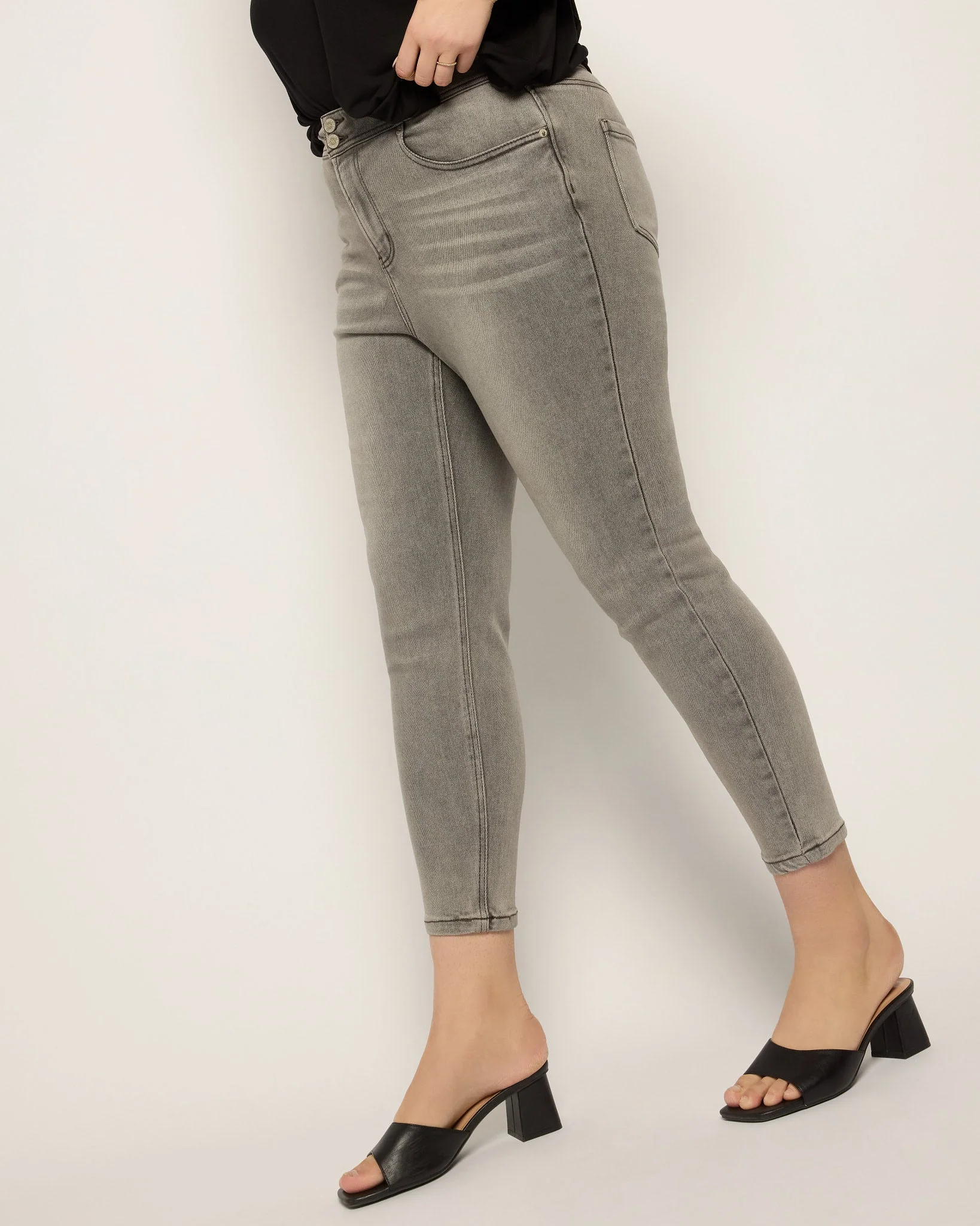 Plus Size Farrah Rocker Skinny Jean - Image 5