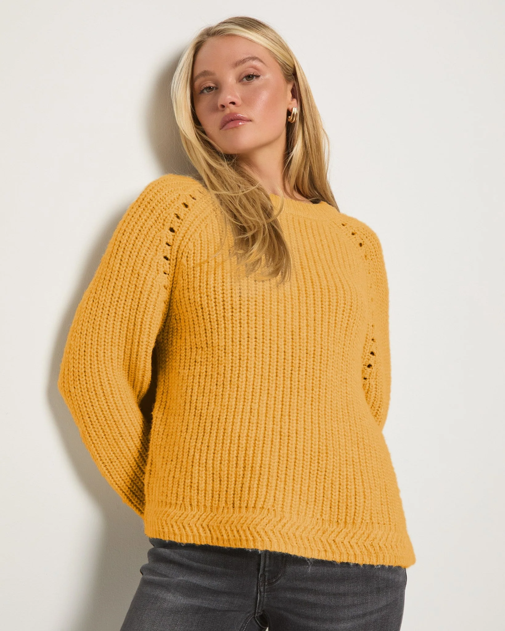 Fisherman Raglan Sweater