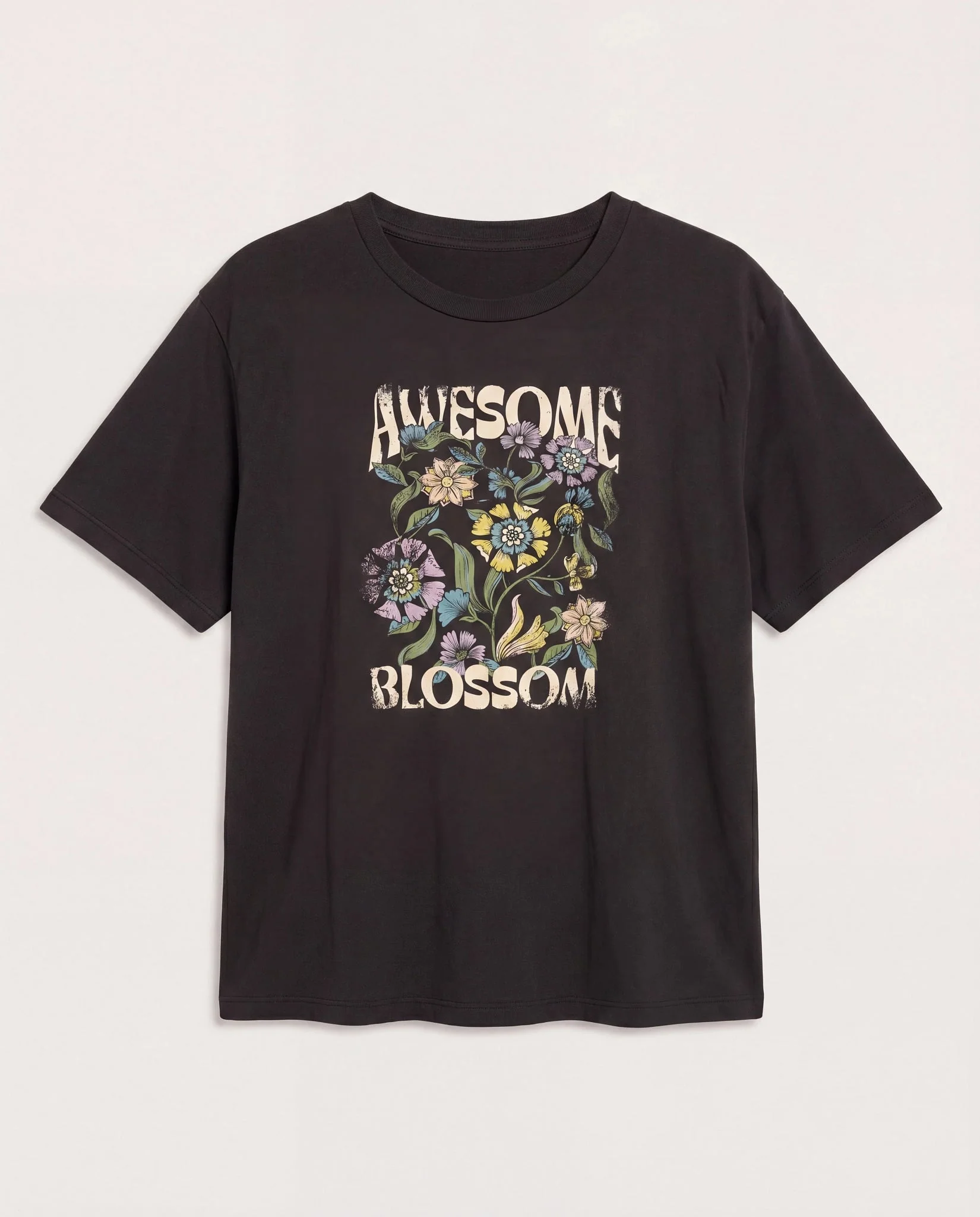 Plus Size Floret "Awesome Blossom" Graphic Tee - Image 7
