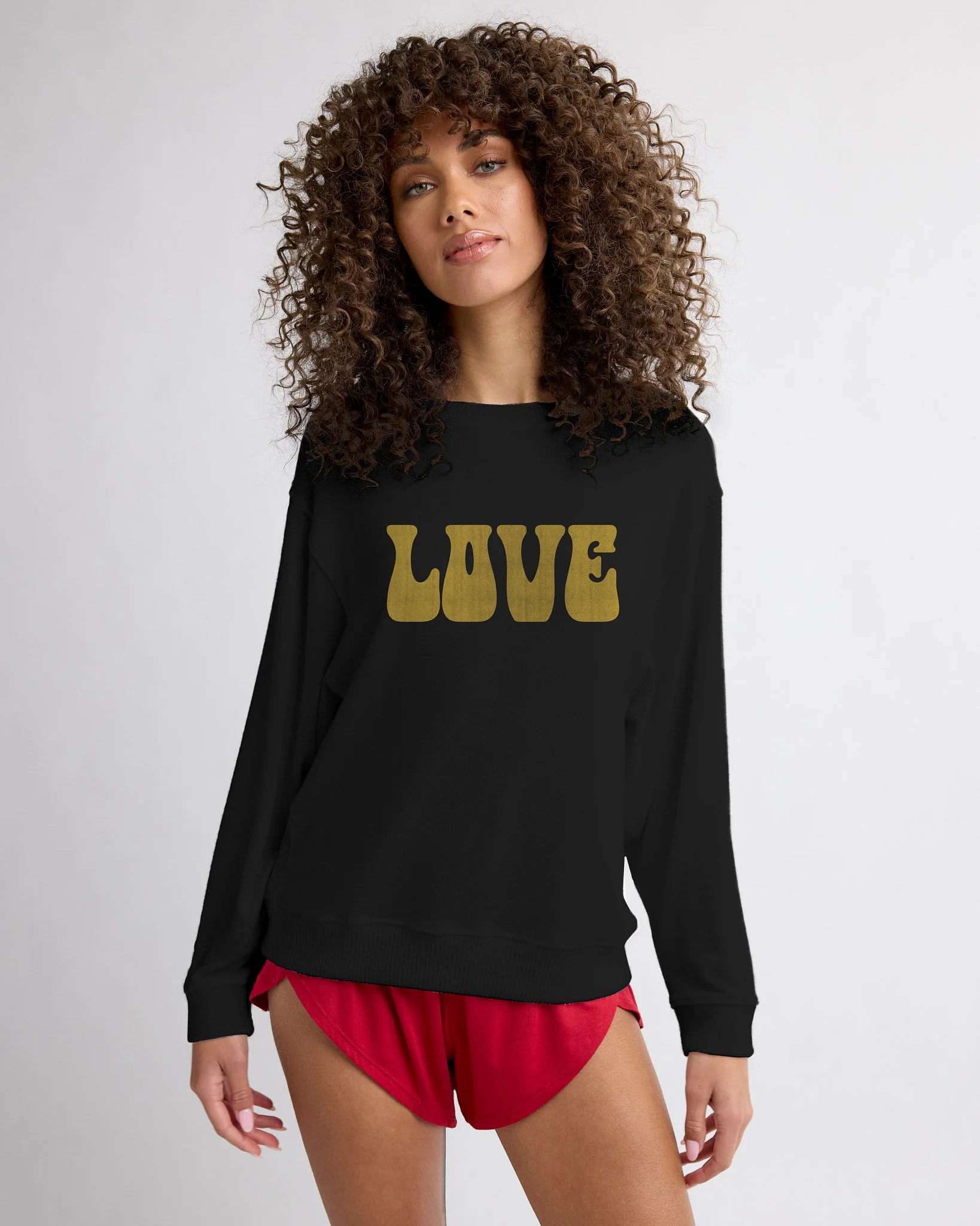 Hacci "Love Language" Graphic Pullover - Image 3
