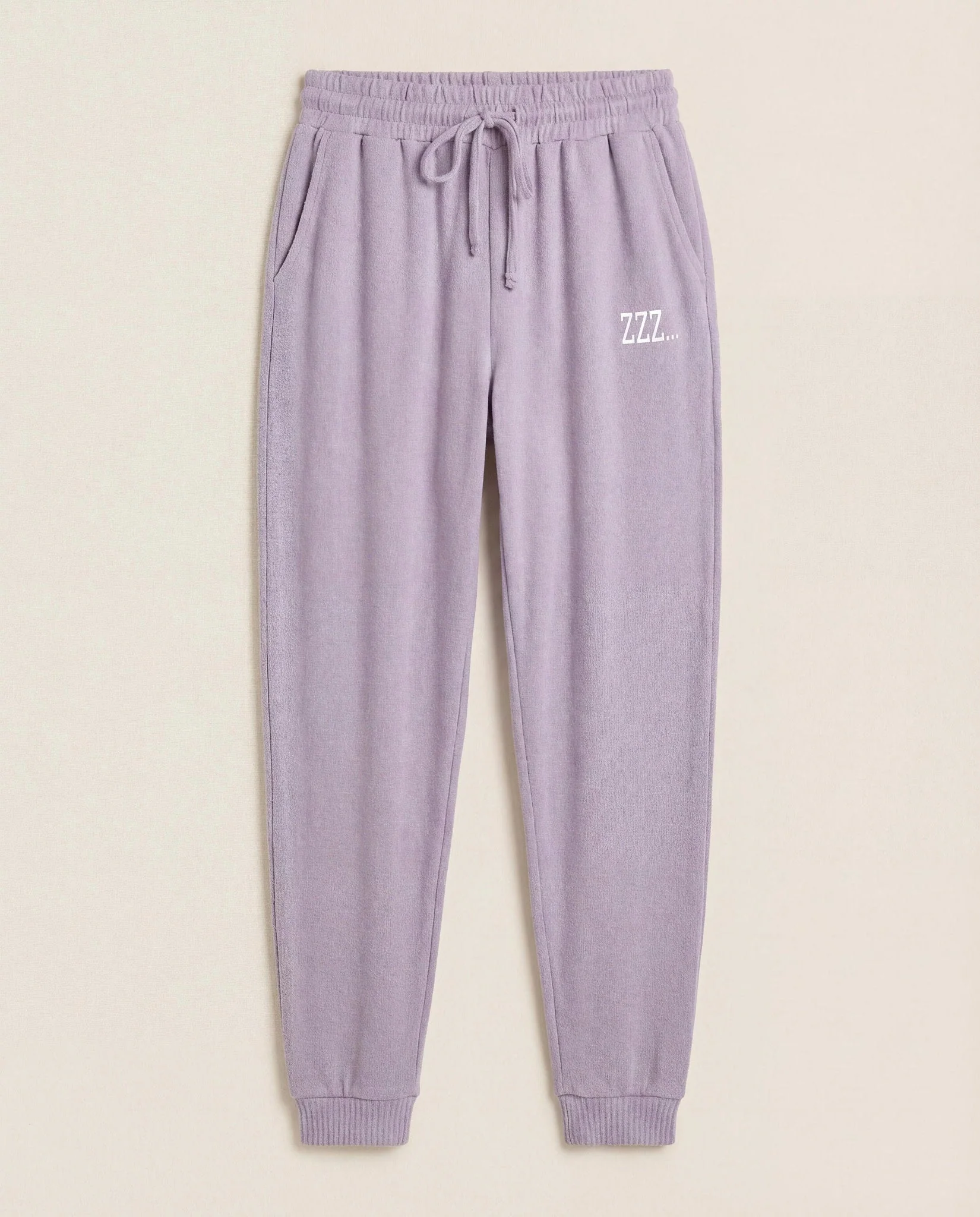 Heathered Shoreline Hacci "ZZZ" Graphic Jogger - Image 5