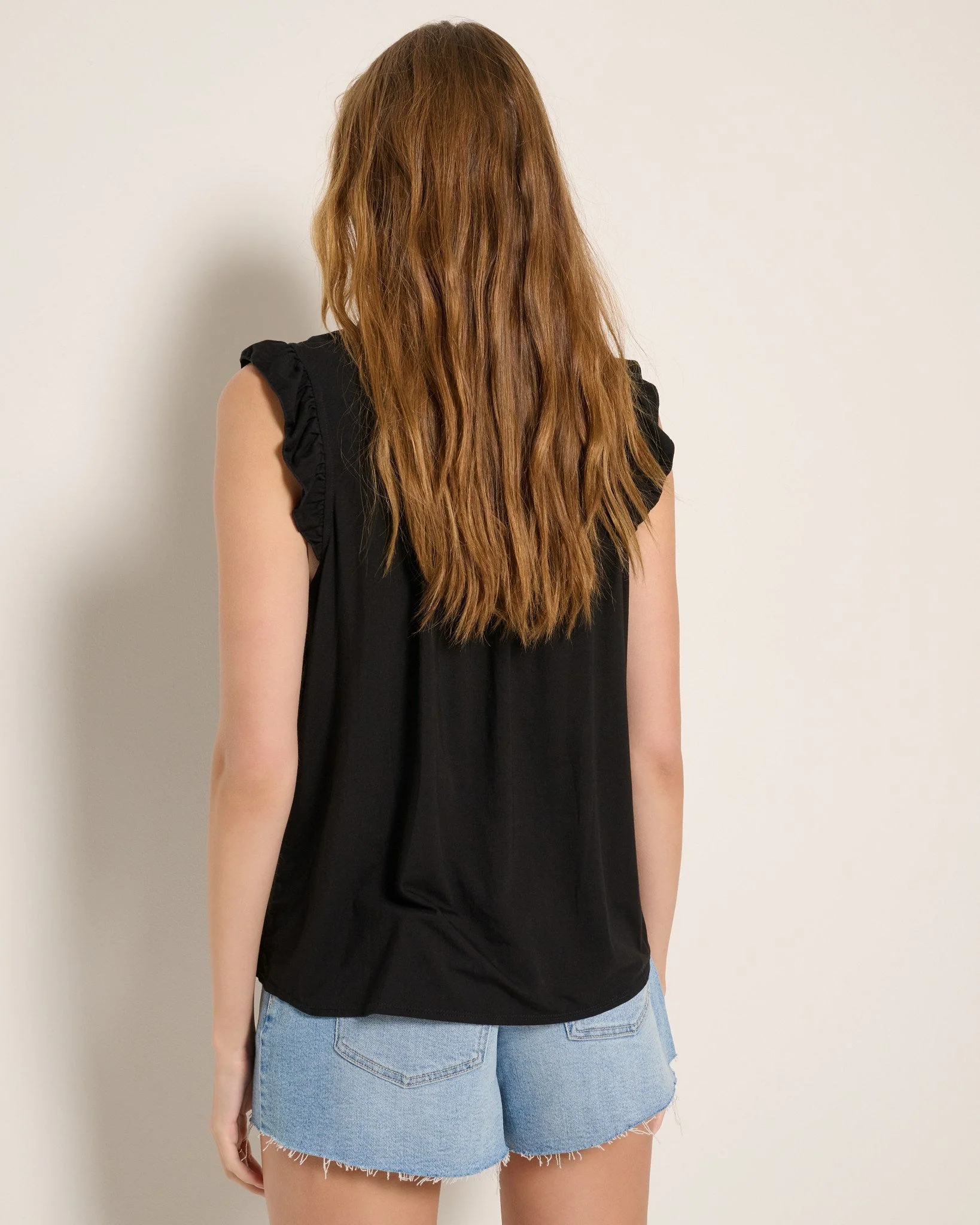 Macy Ruffle Knit Top - Image 2
