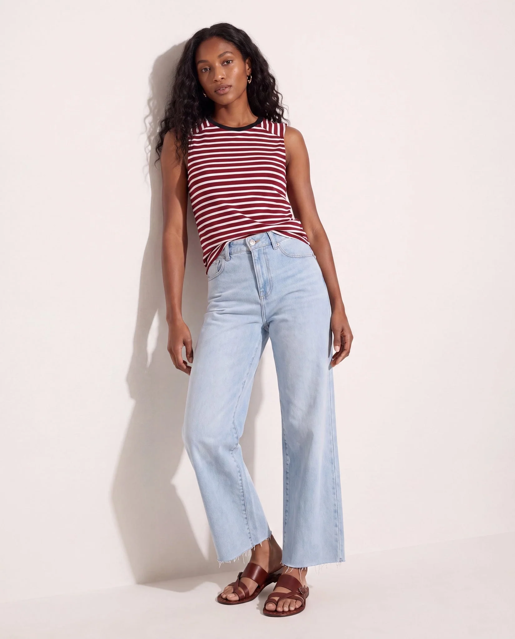 Mia Striped Tank Top - Image 4