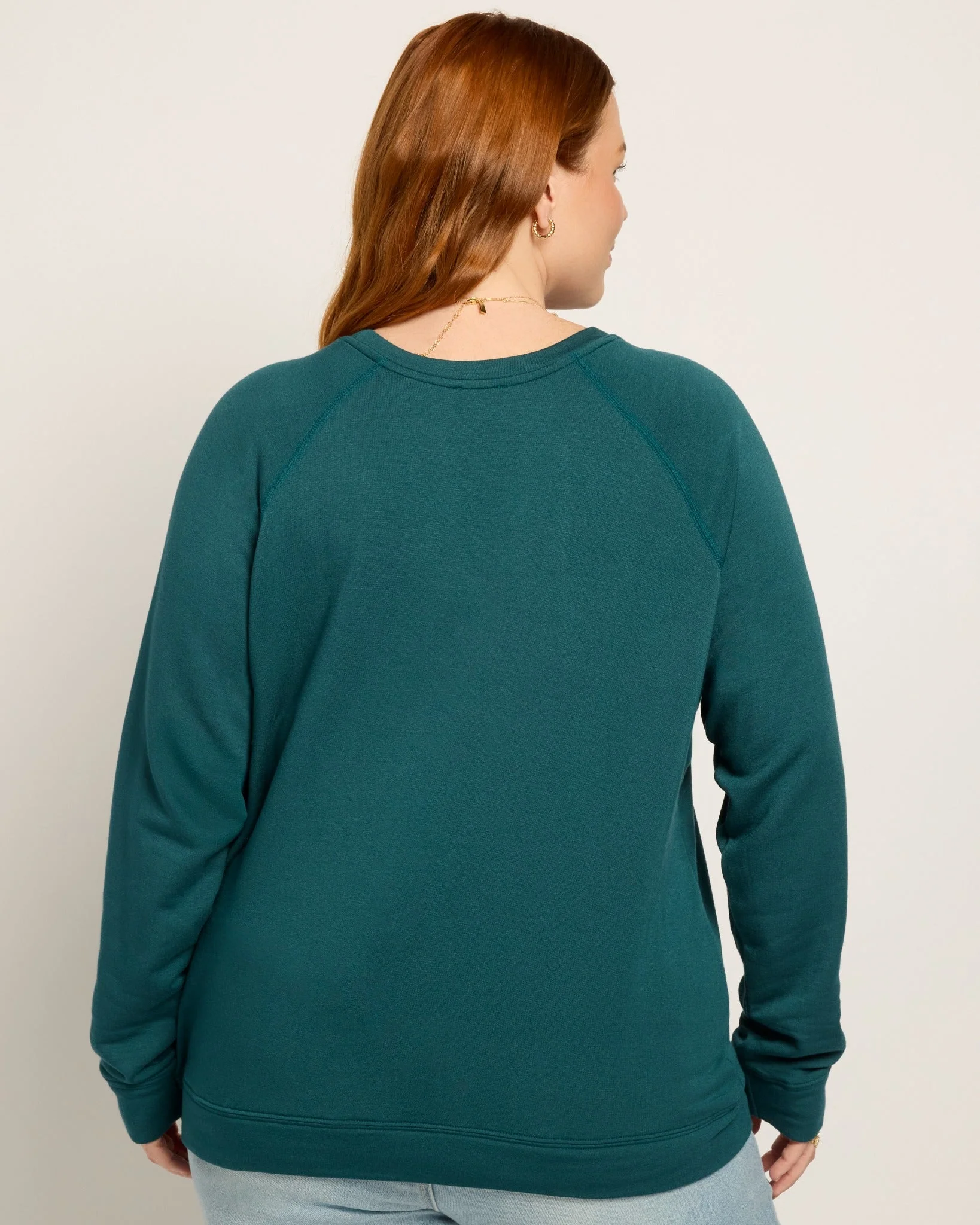 Plus Size "Mimosa Please" Graphic Crew - Image 2