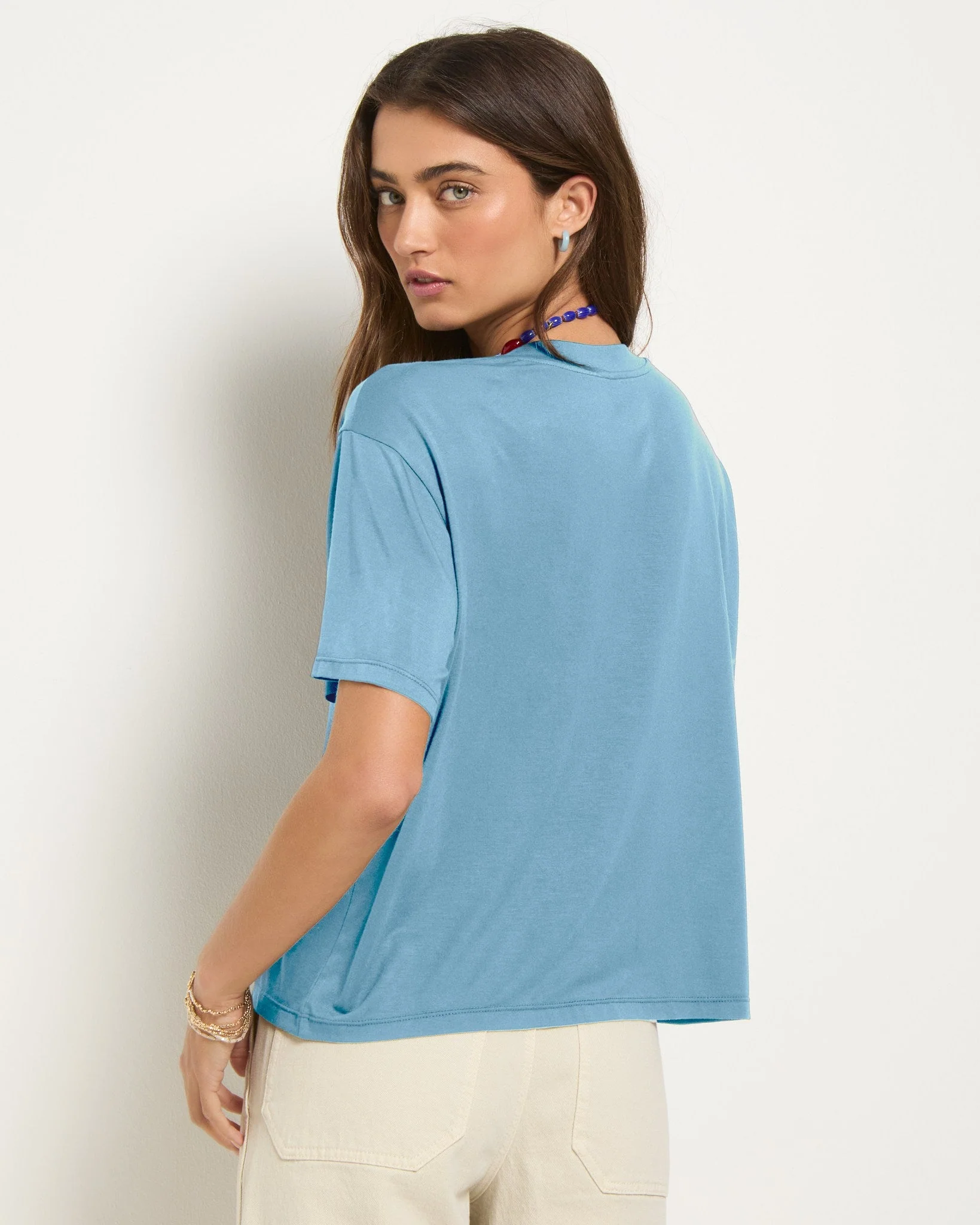 Newport Cropped Tee - Image 10