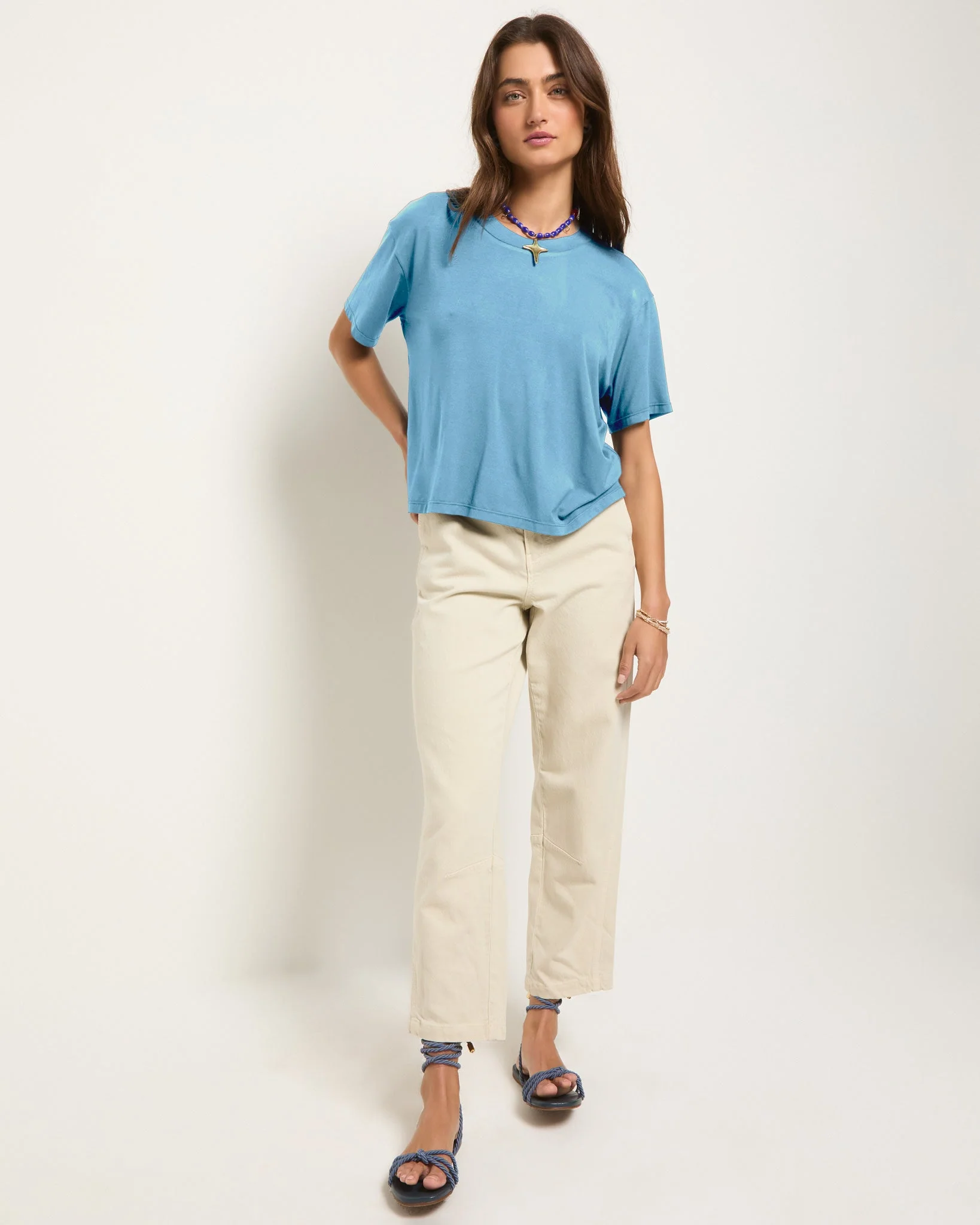 Newport Cropped Tee - Image 12