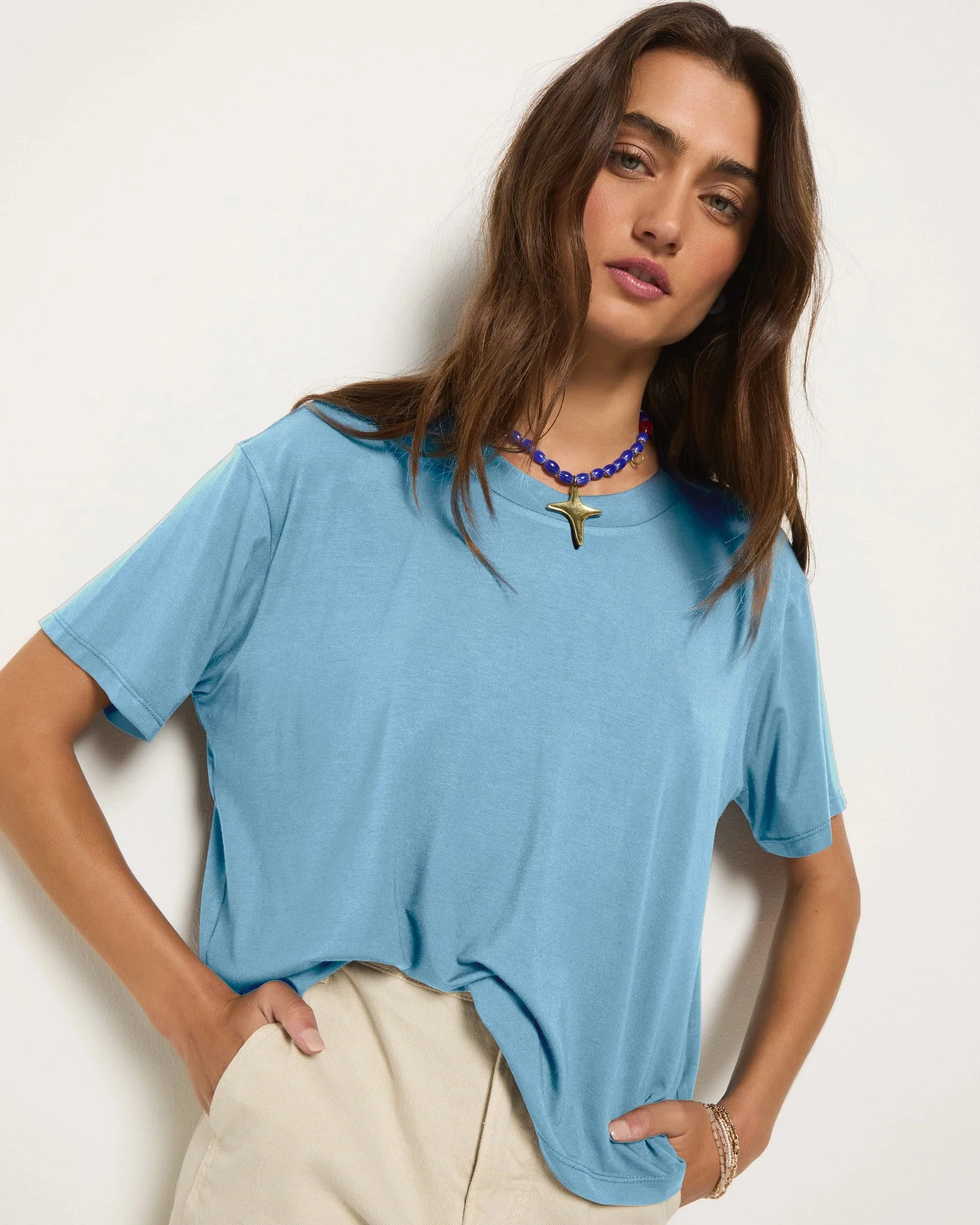 Newport Cropped Tee - Image 9