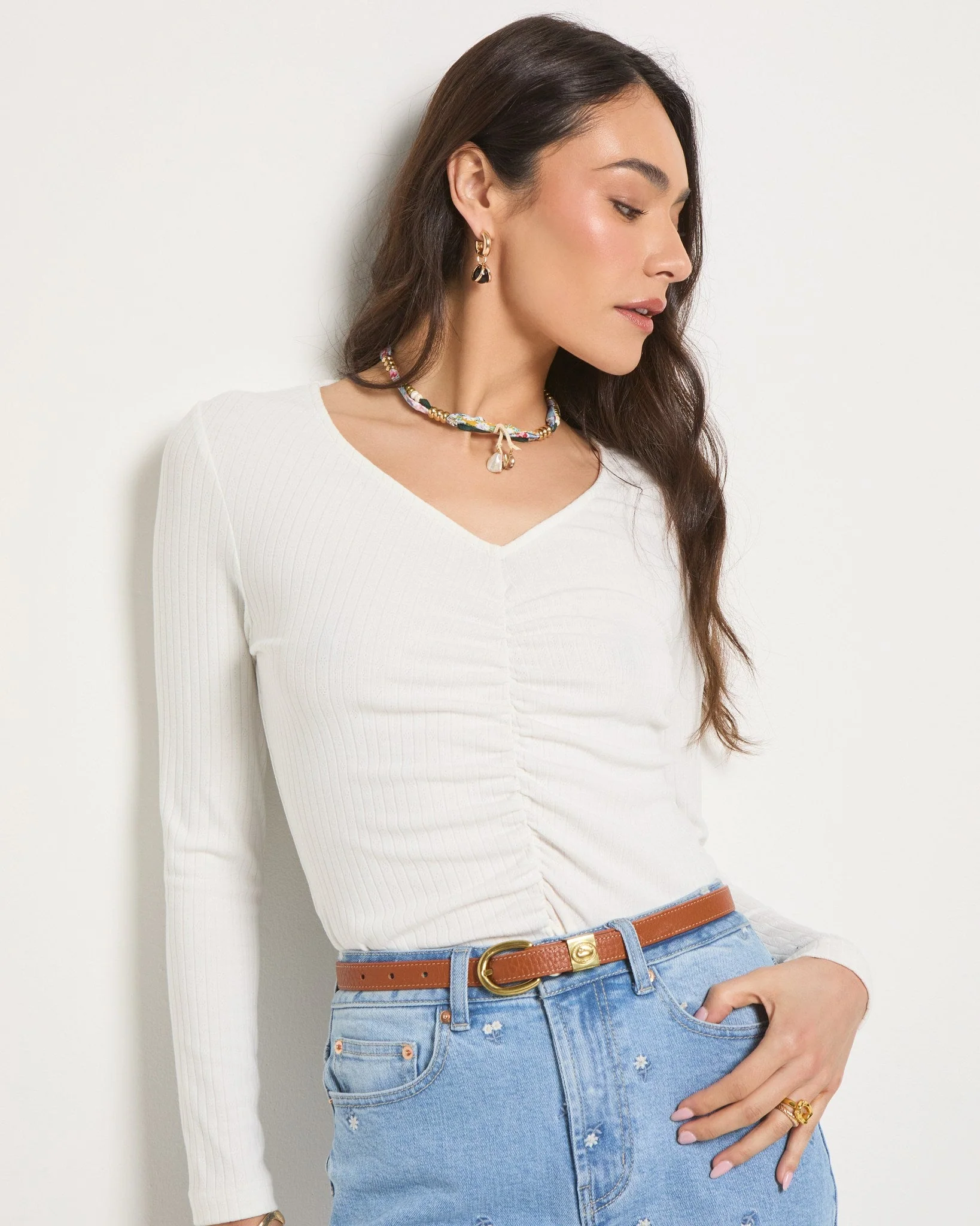 Oceanic Ruched Front Top - Image 5