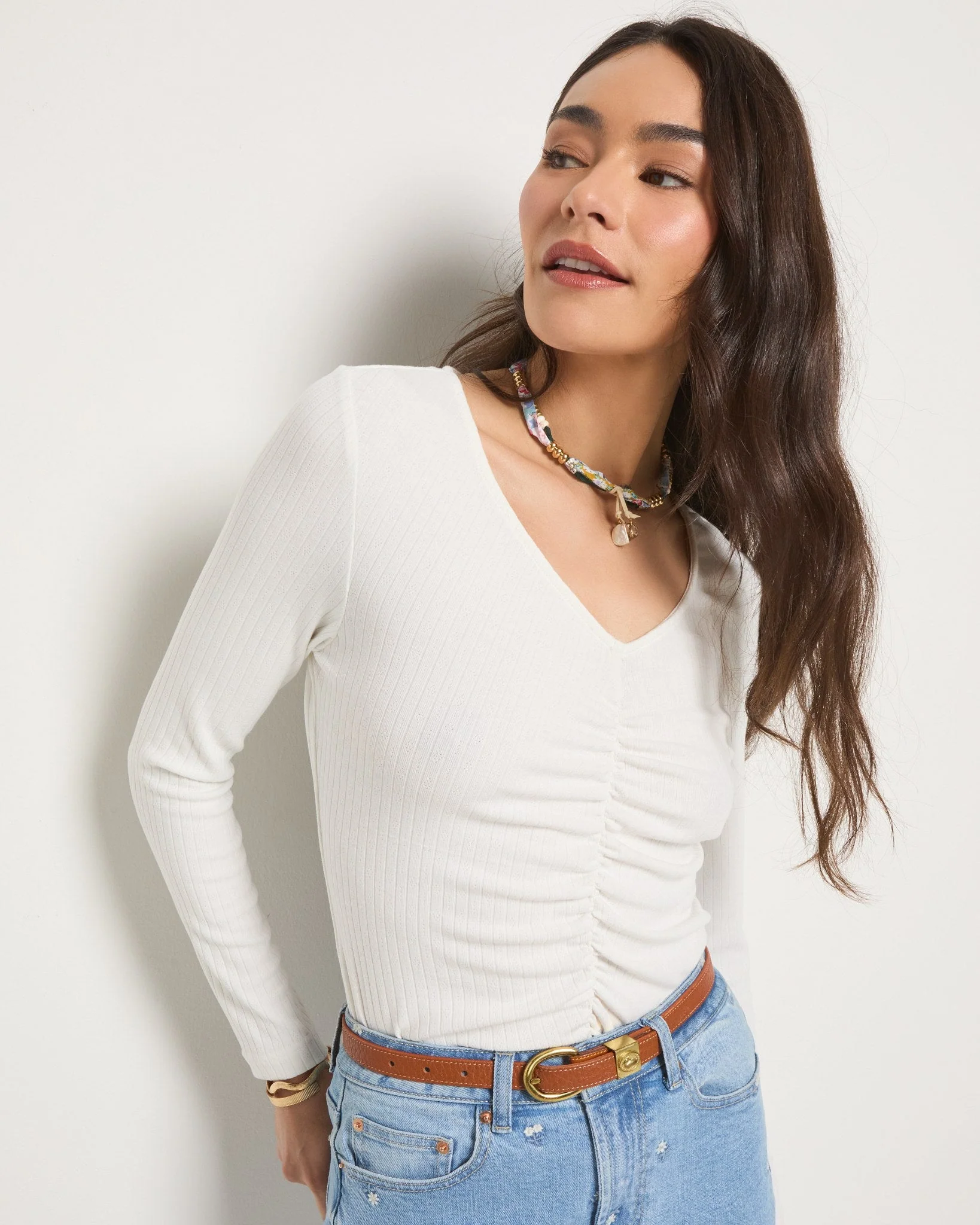Oceanic Ruched Front Top - Image 7