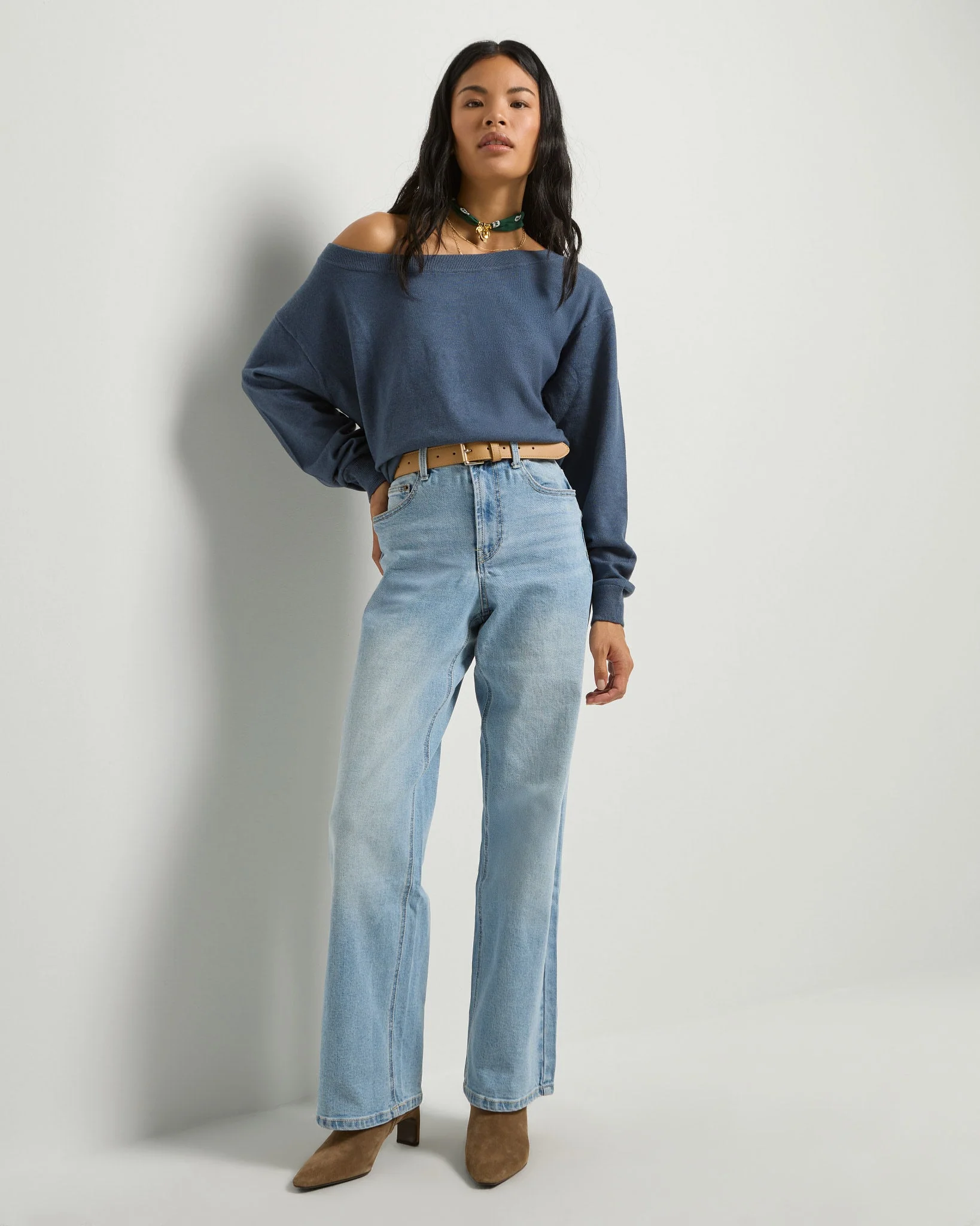 Pacific One Shoulder Sweater - Image 12