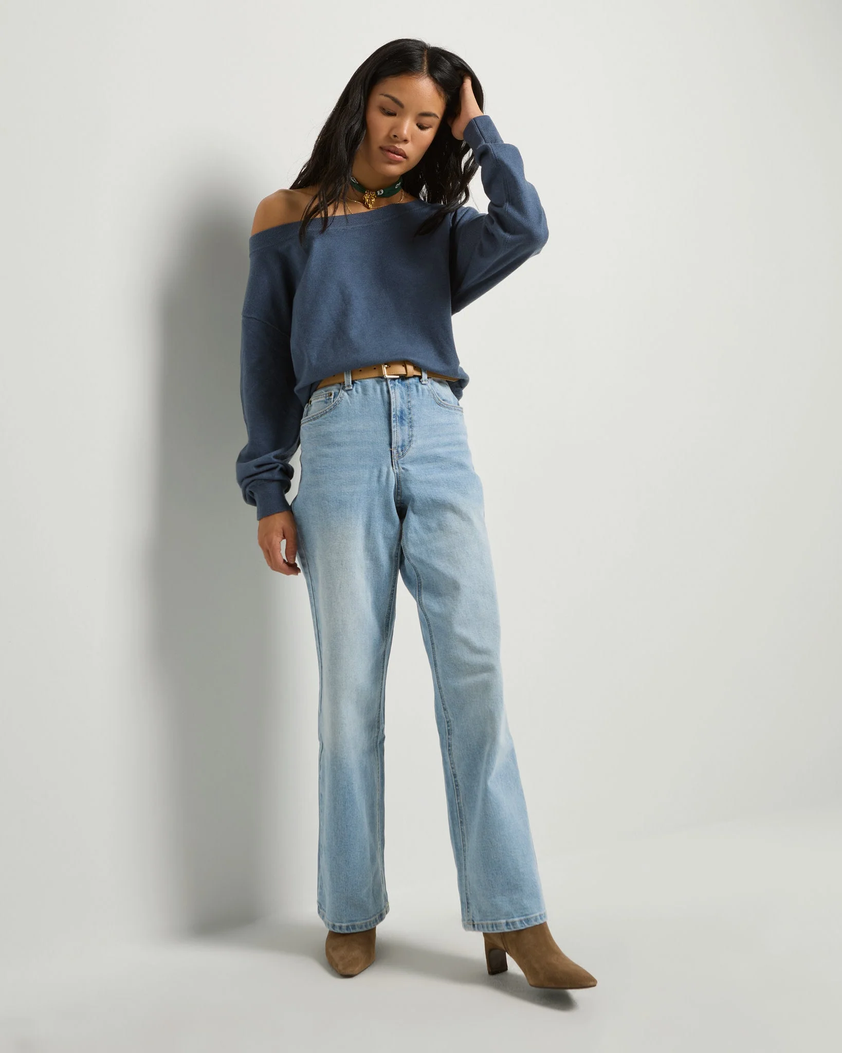 Pacific One Shoulder Sweater - Image 13