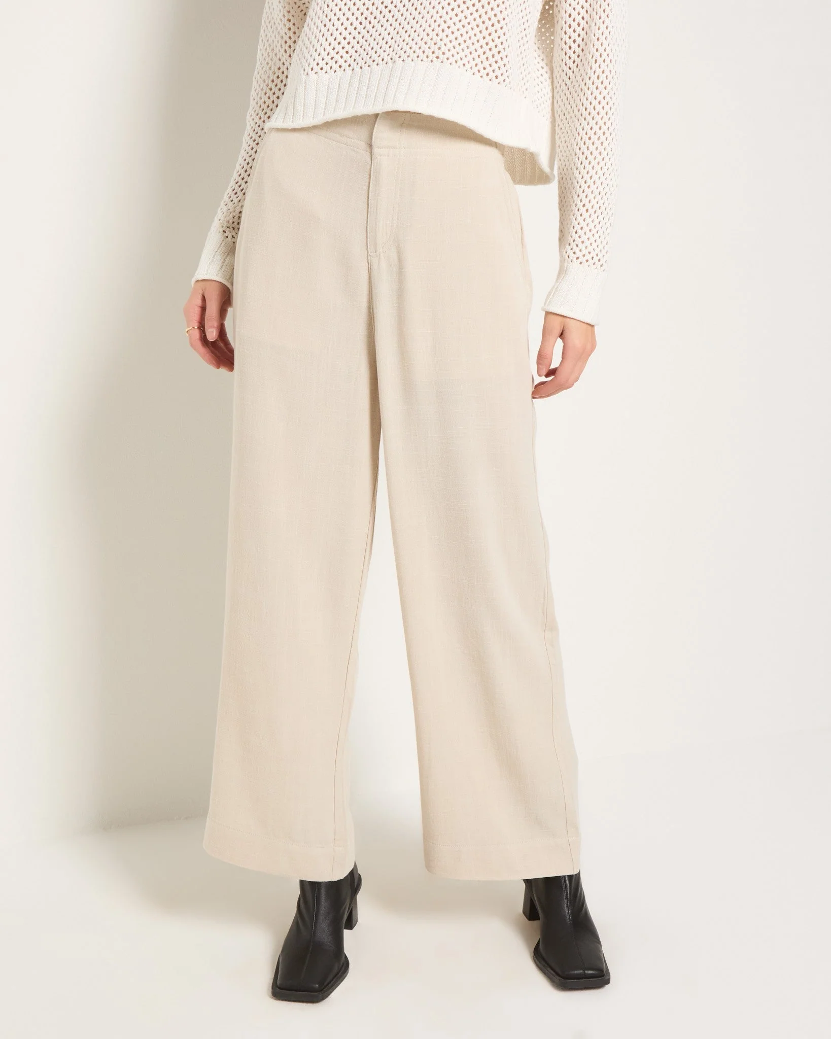 Palomar Linen Blend Crop Pant - Image 12
