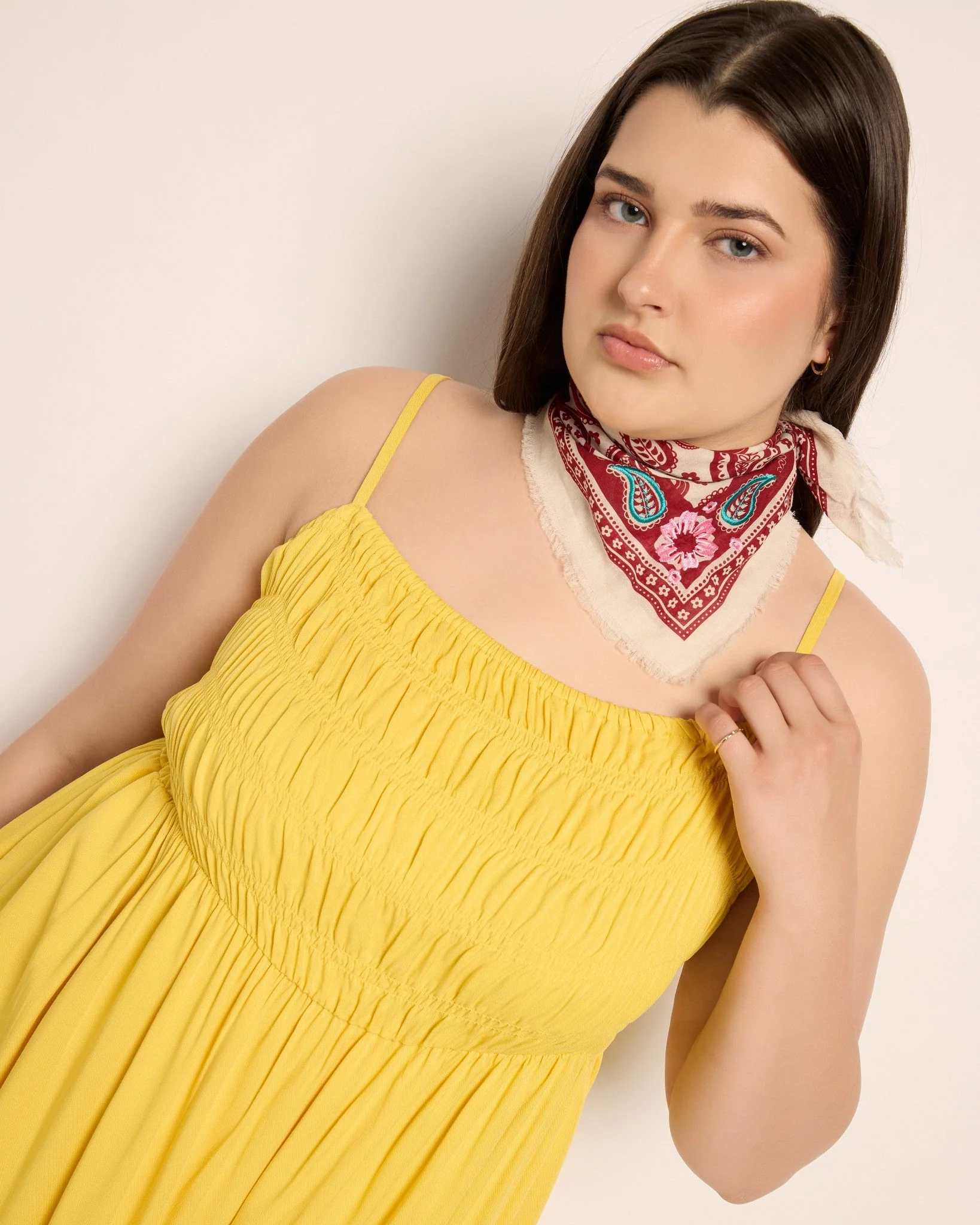Plus Size Regal Smocked Dress - Image 3