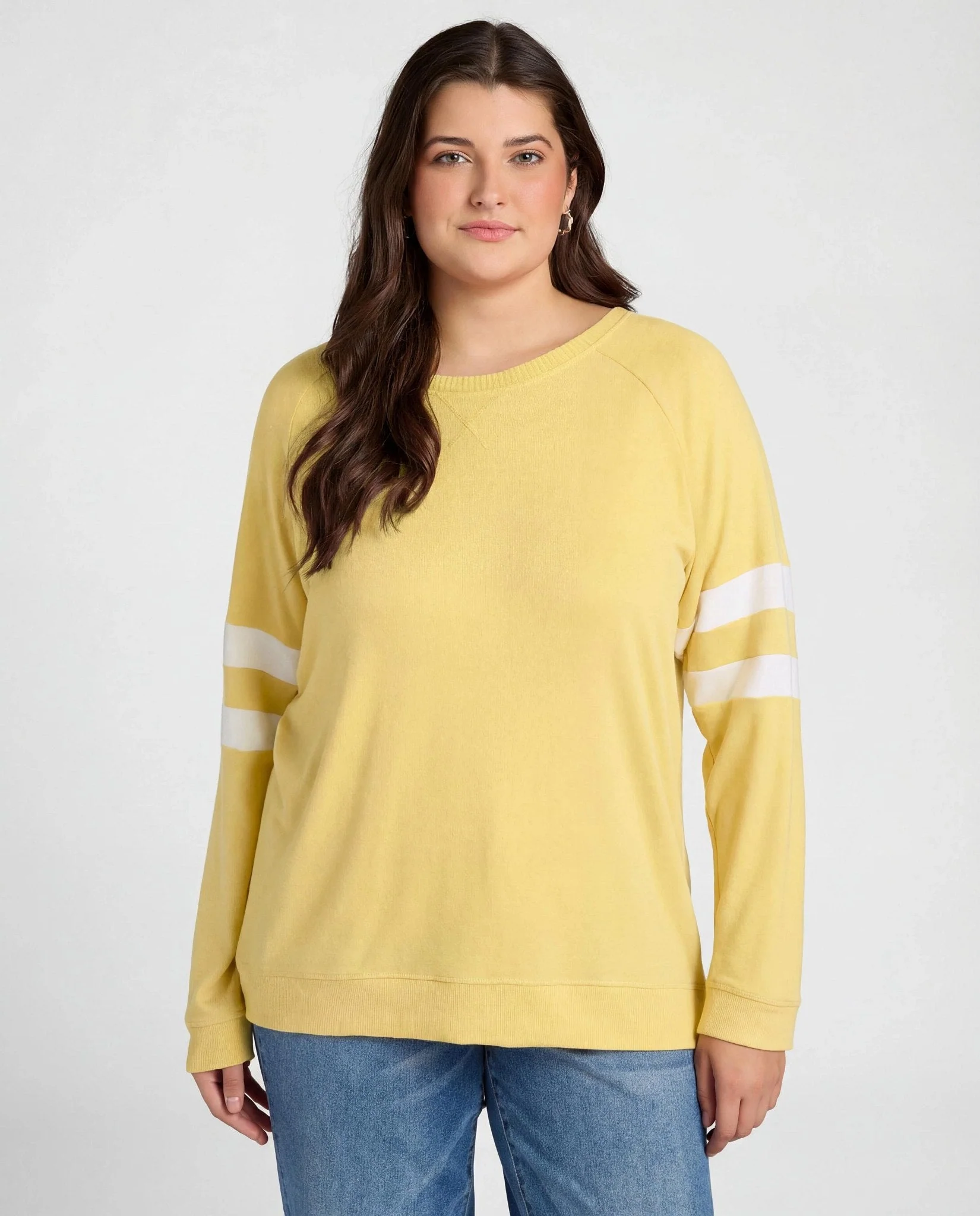 Plus Size Shoreline Varsity Cozy Top - Image 9