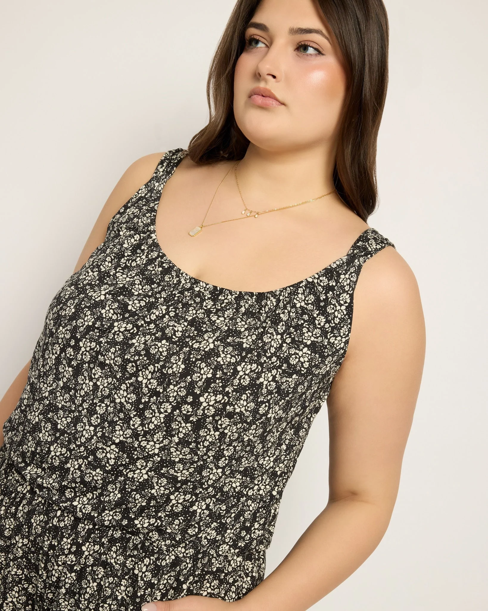 Plus Size Shores Print Jumpsuit - Image 4
