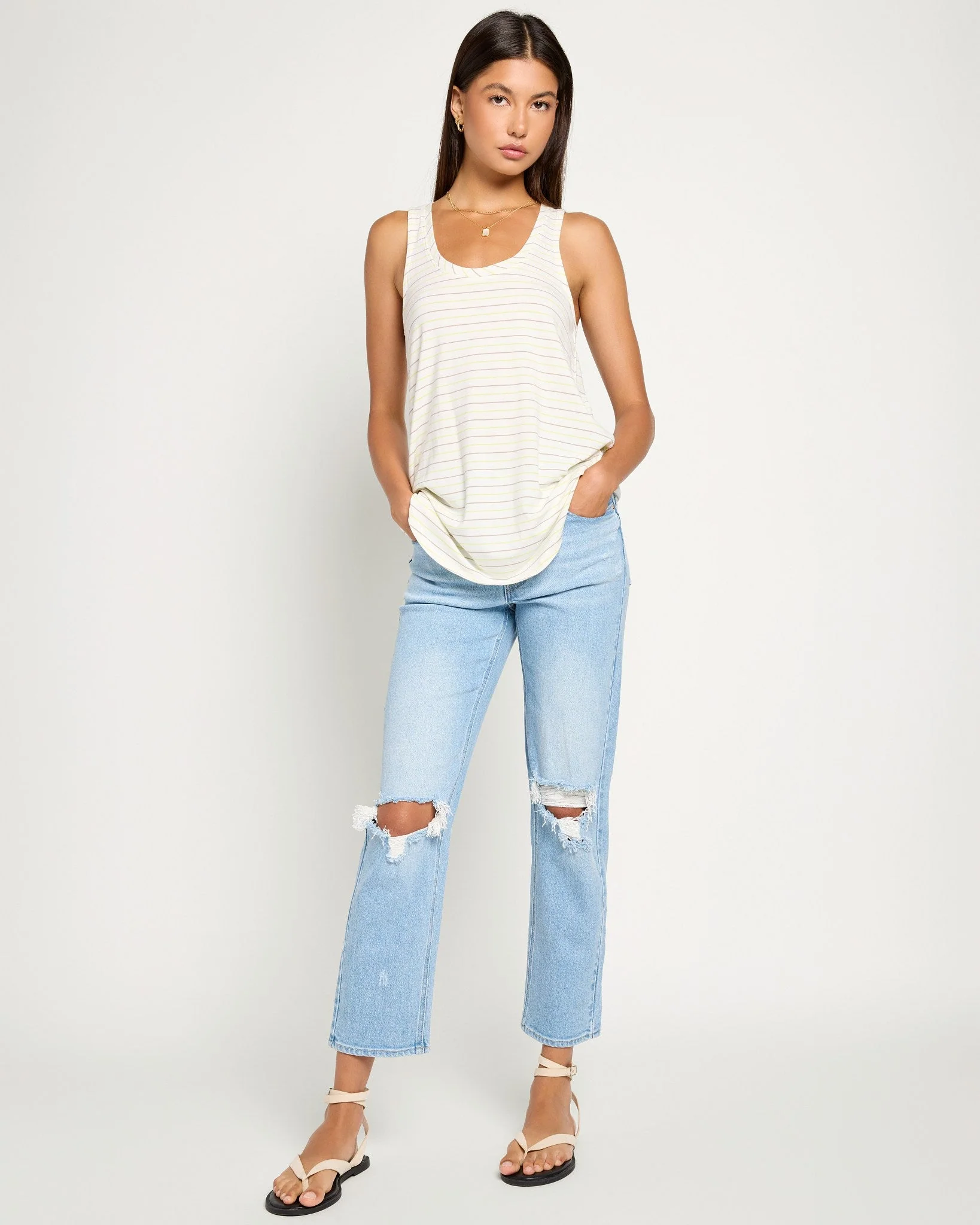 Surfside Stripe Scoop Tank - Image 27