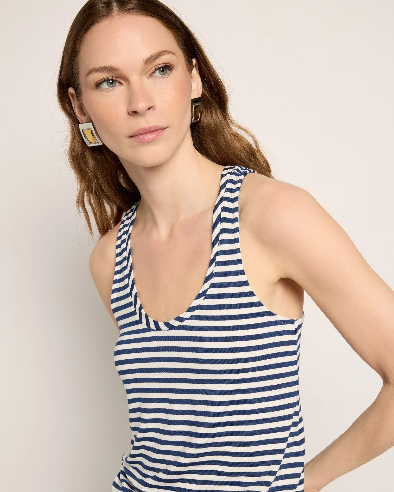 Surfside Stripe Scoop Tank - Image 7