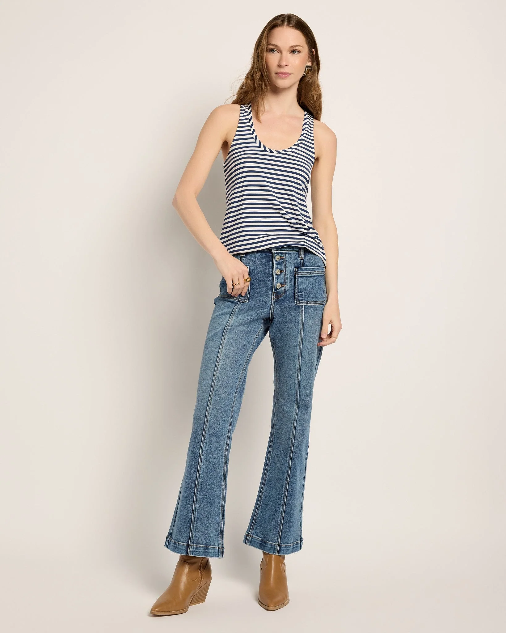 Surfside Stripe Scoop Tank - Image 8