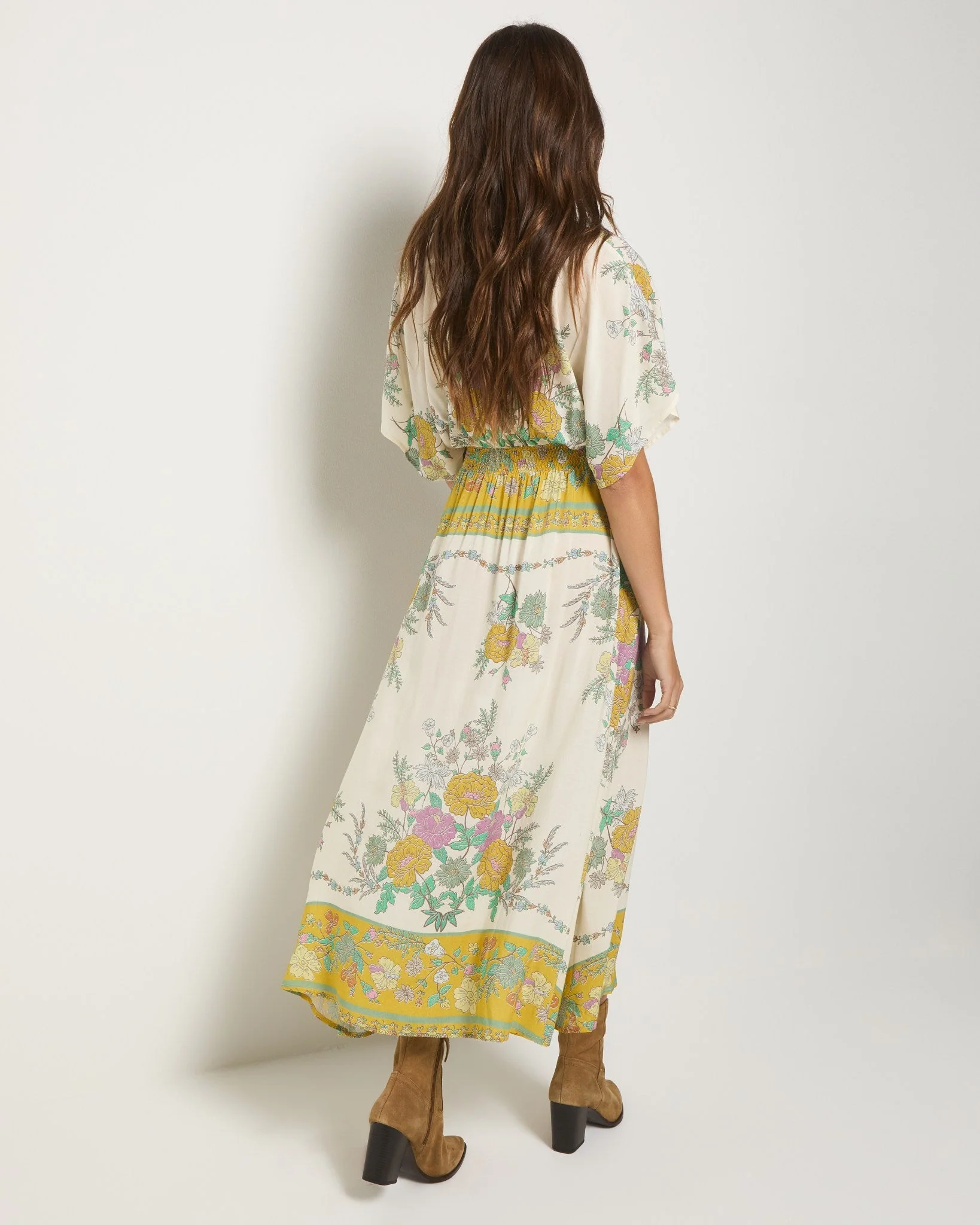 Topanga Printed Midi Dress - Image 10
