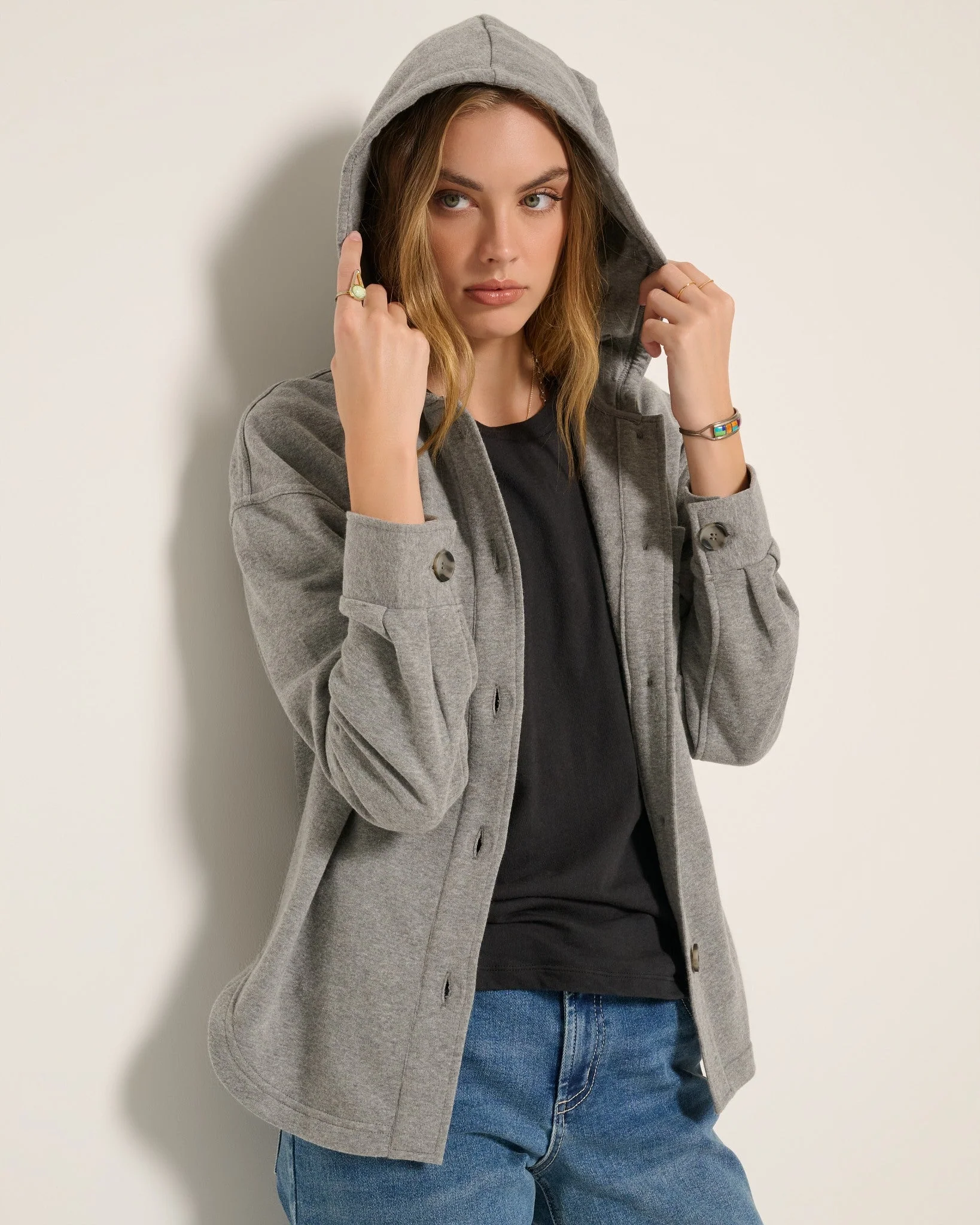 Upstate Hooded Shacket - Image 6