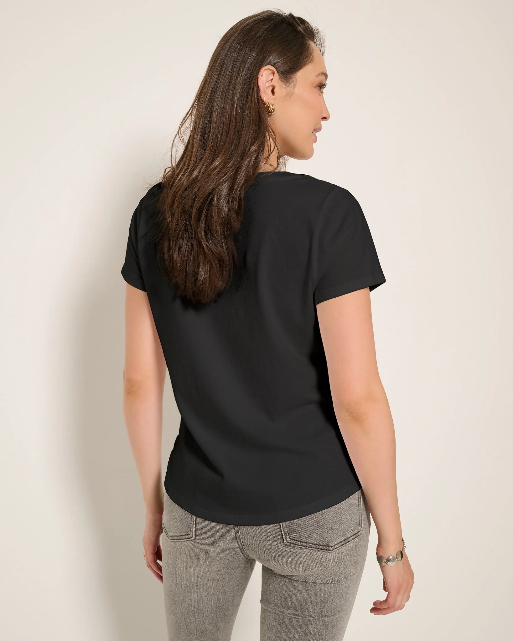 Waves V-Neck Tee - Image 2