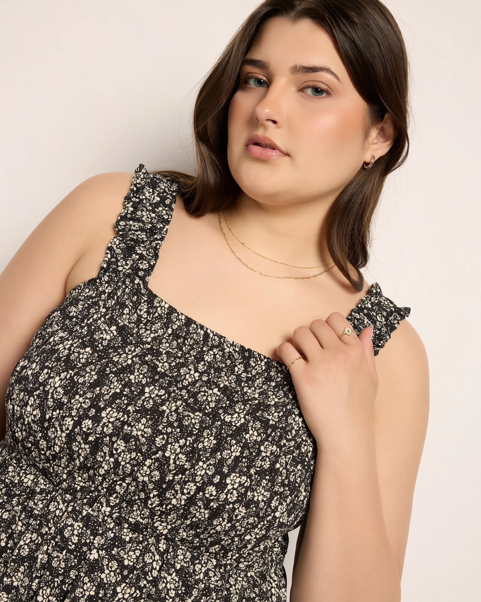 Plus Size Westbreeze Smocked Maxi Dress - Image 5