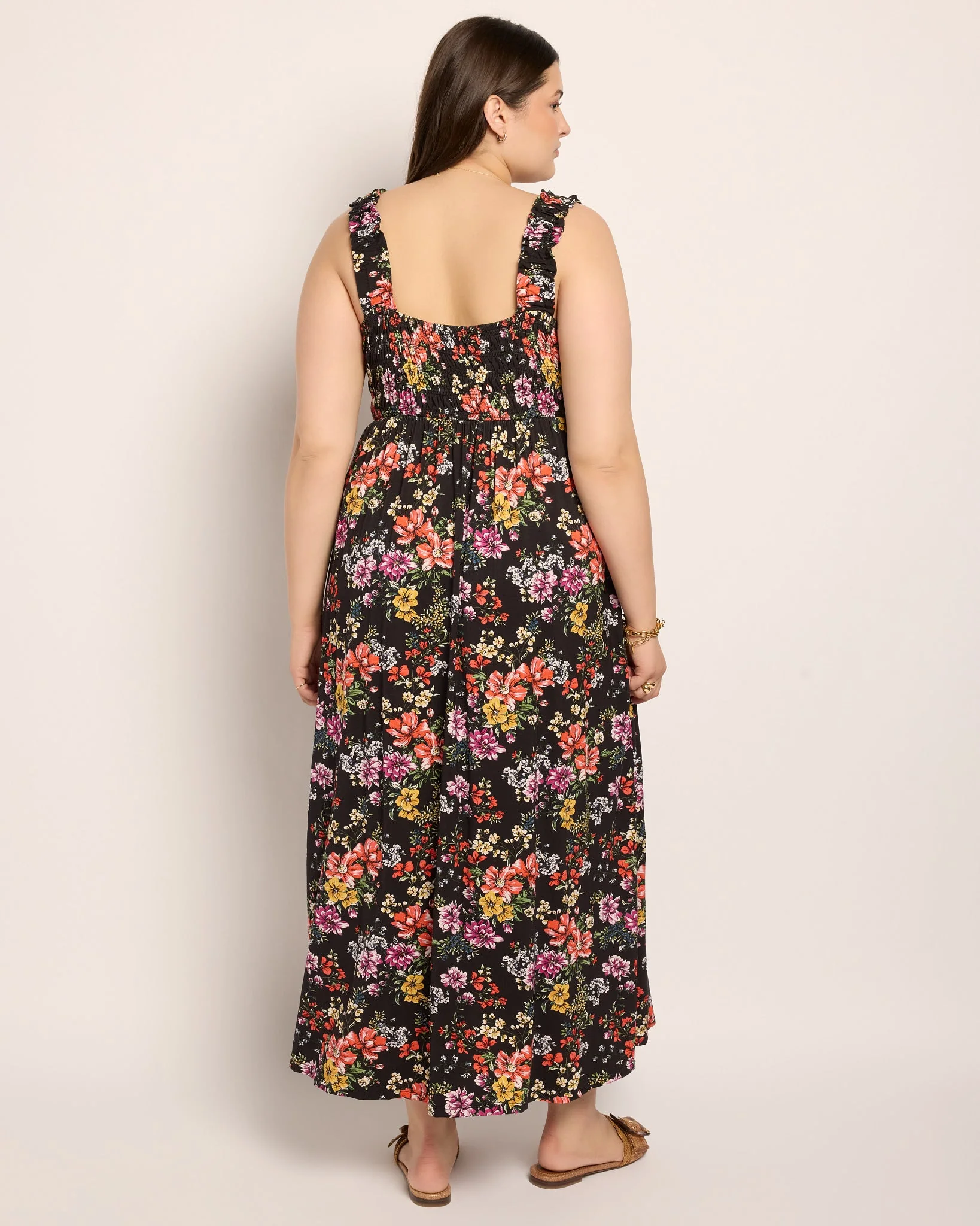 Plus Size Westbreeze Smocked Maxi Dress - Image 7