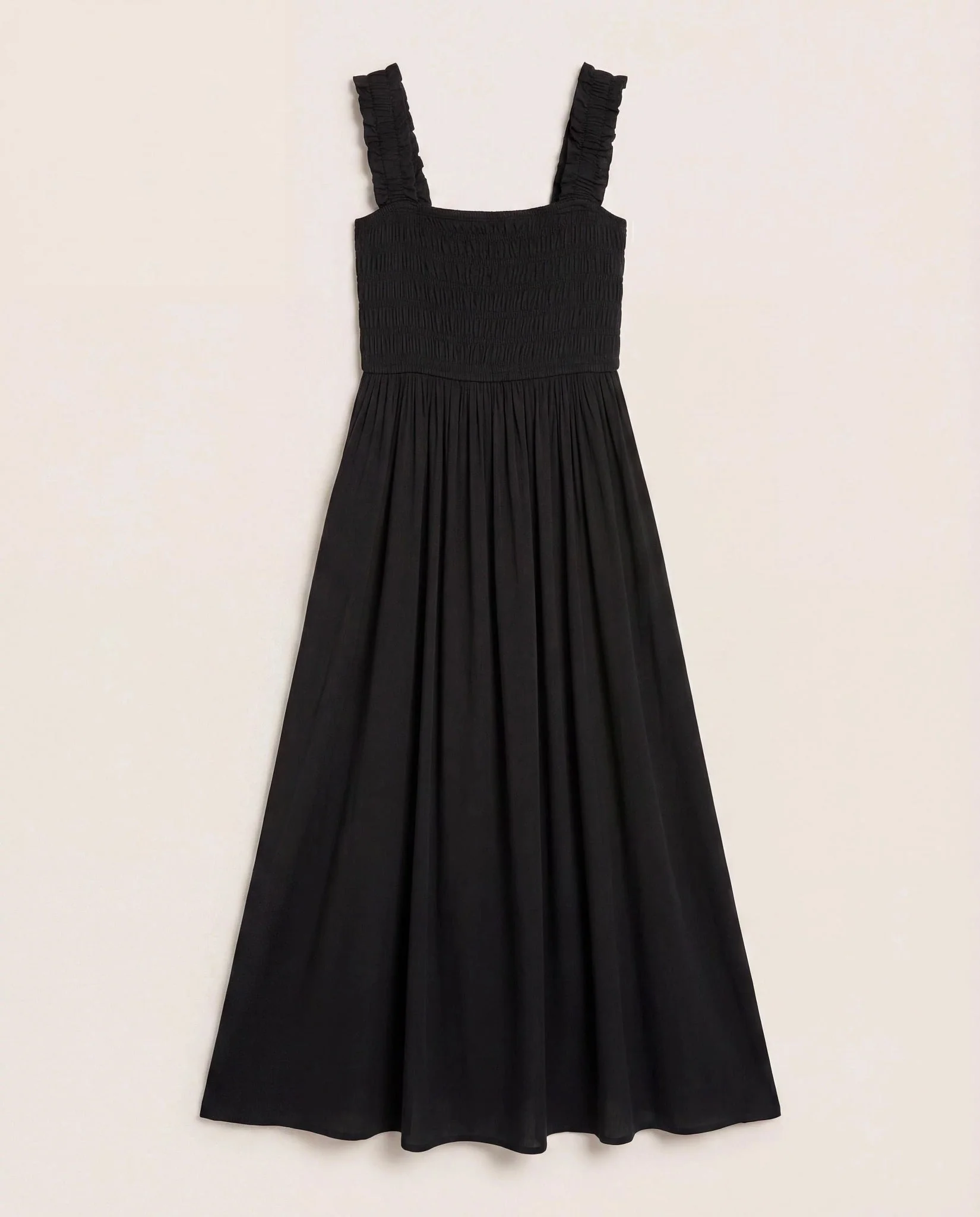 Westbreeze Solid Smocked Maxi Dress - Image 14