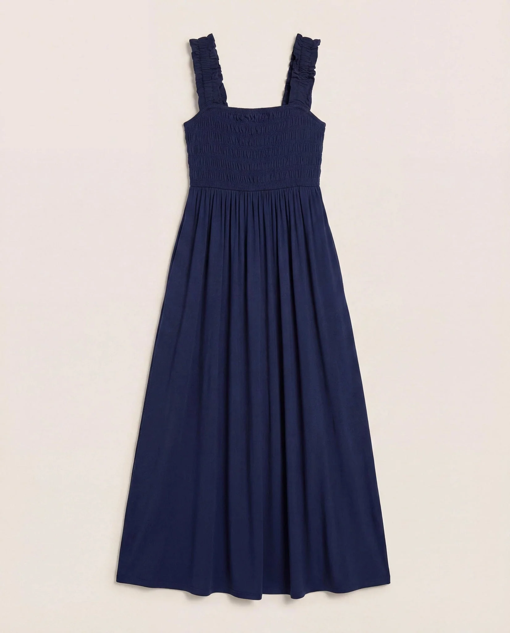 Westbreeze Solid Smocked Maxi Dress - Image 6